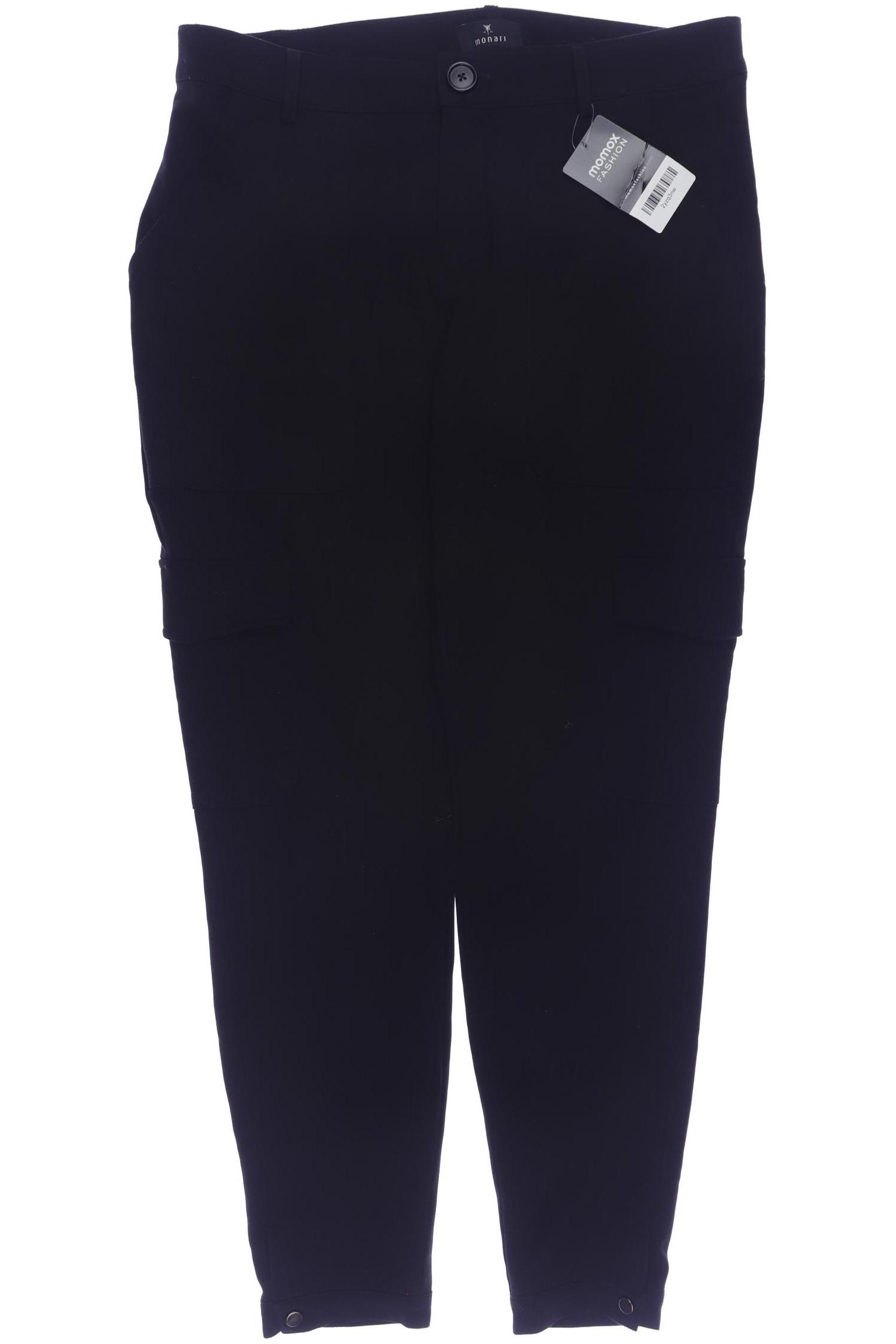 

monari Damen Stoffhose, schwarz, Gr. 38