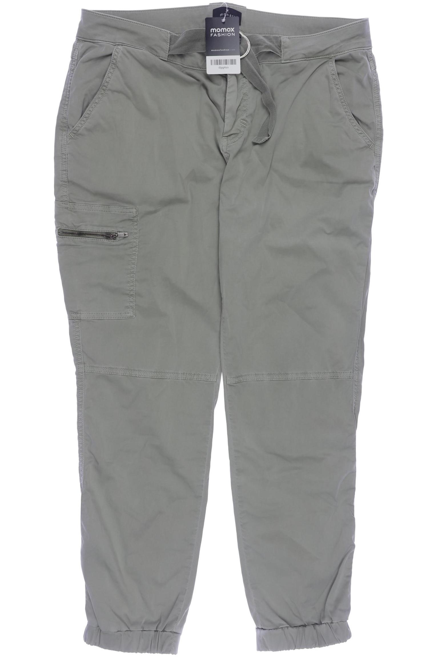 

monari Damen Stoffhose, grün, Gr. 42