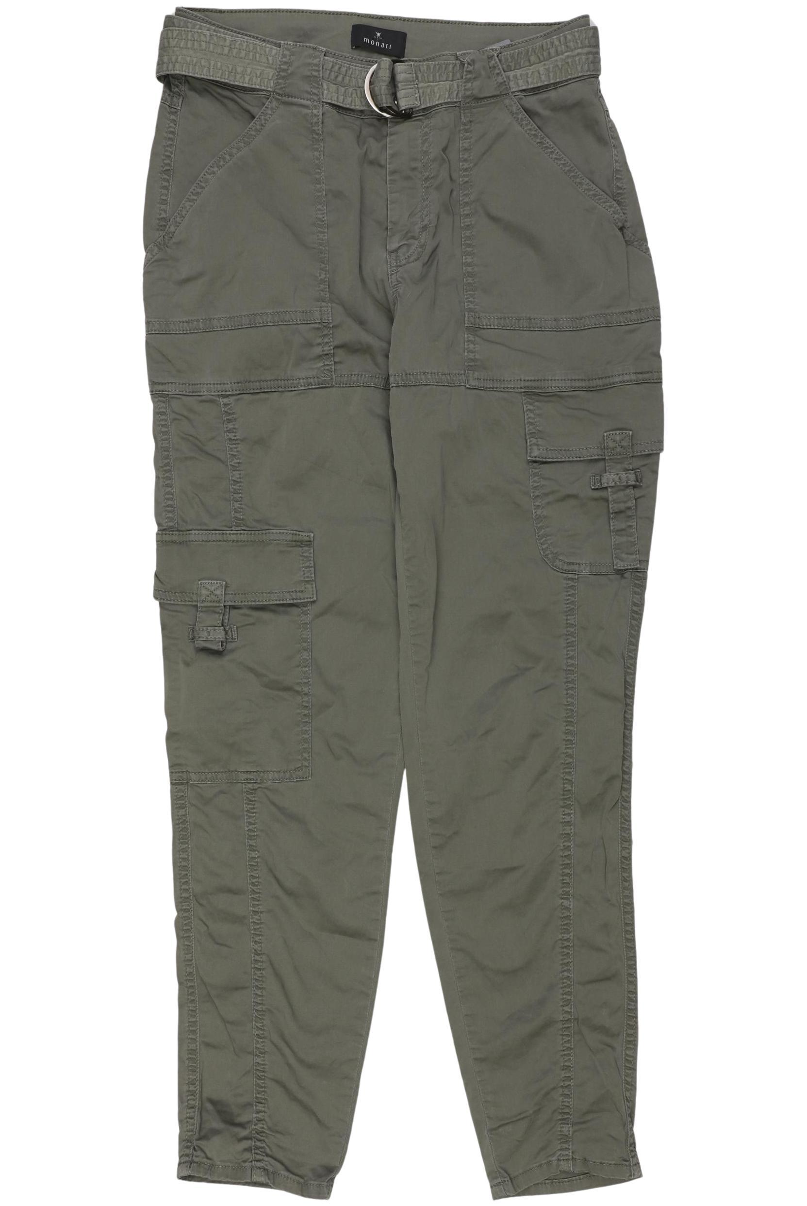 

monari Damen Stoffhose, grün, Gr. 34