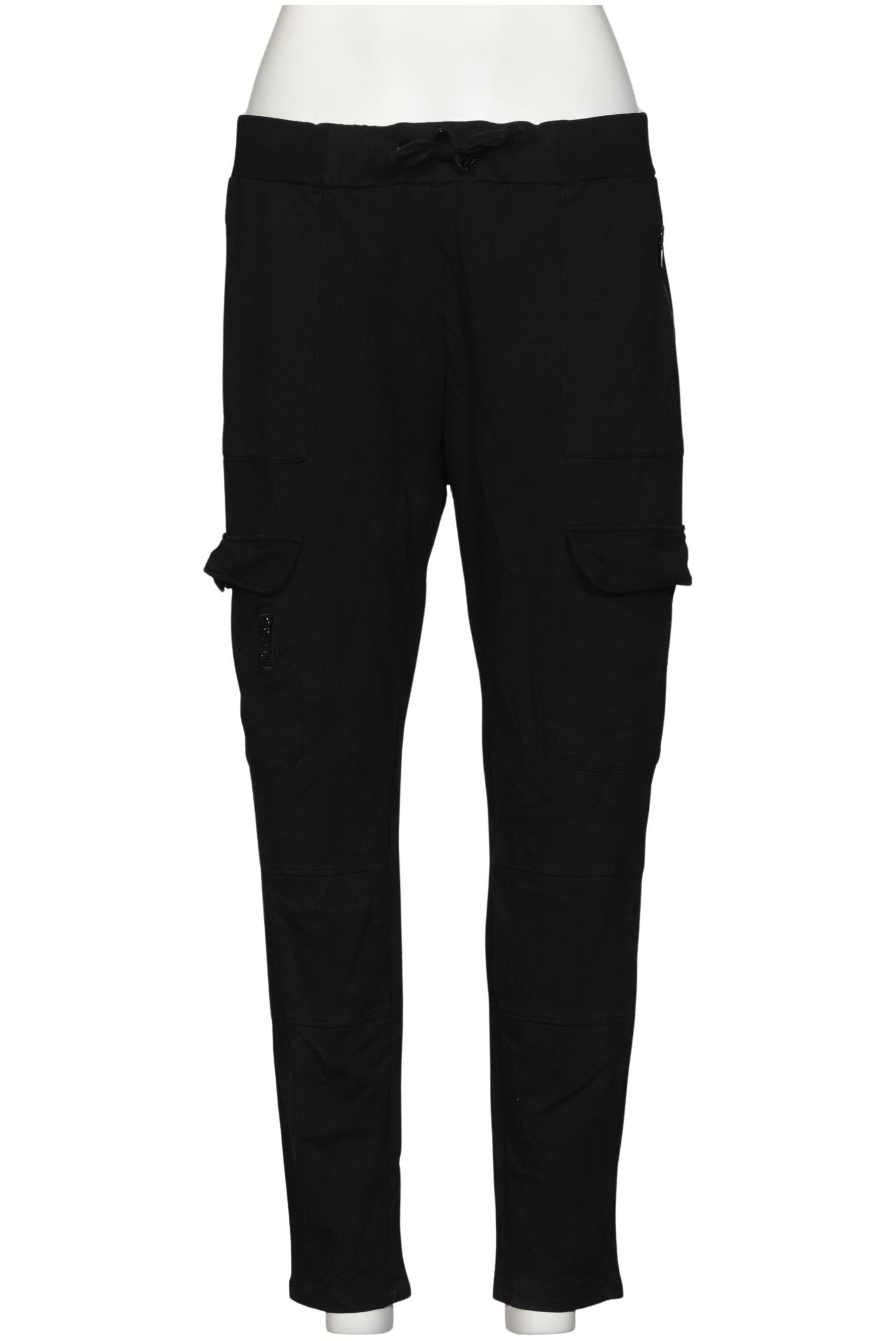 

monari Damen Stoffhose, schwarz, Gr. 42