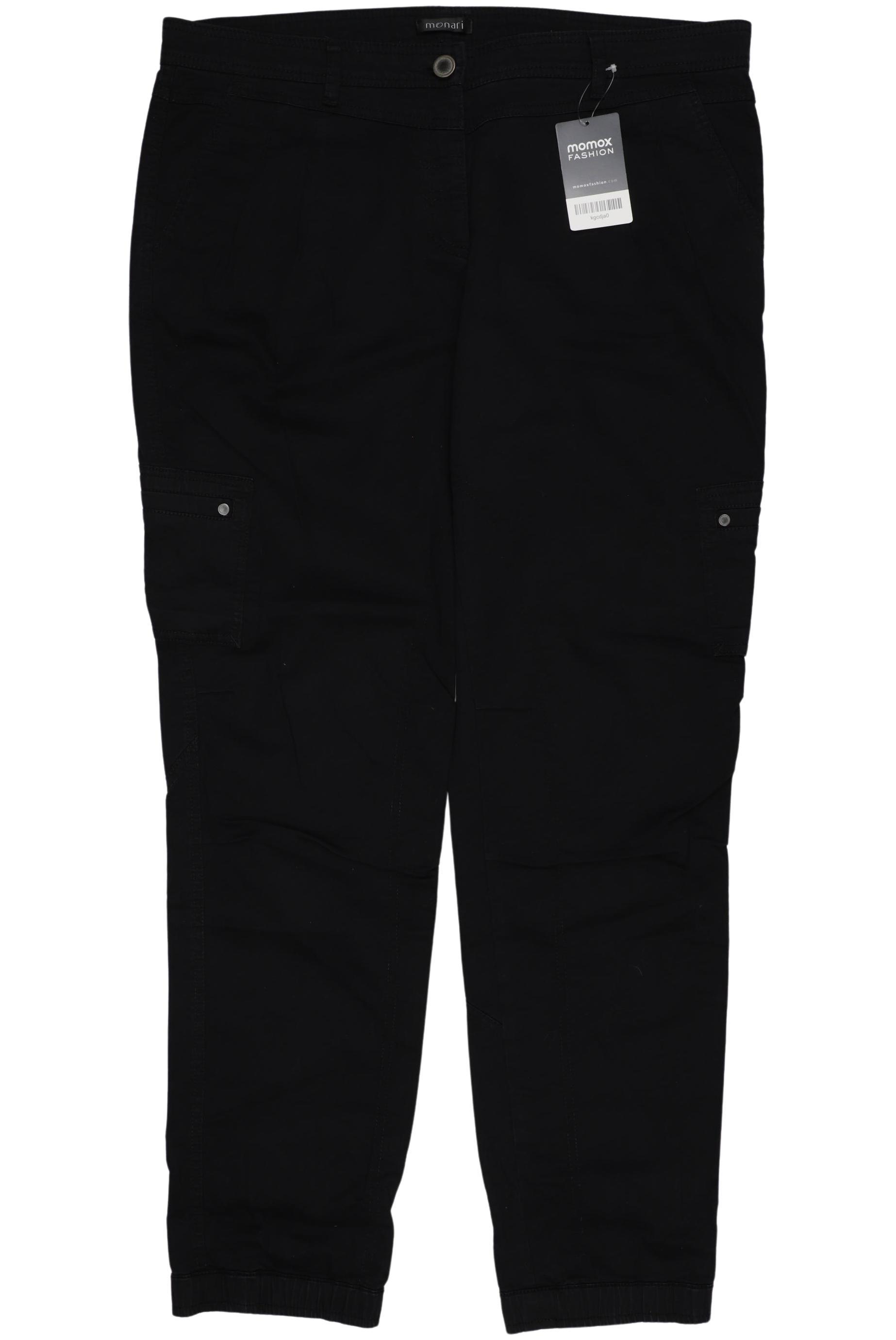 

monari Damen Stoffhose, schwarz, Gr. 44