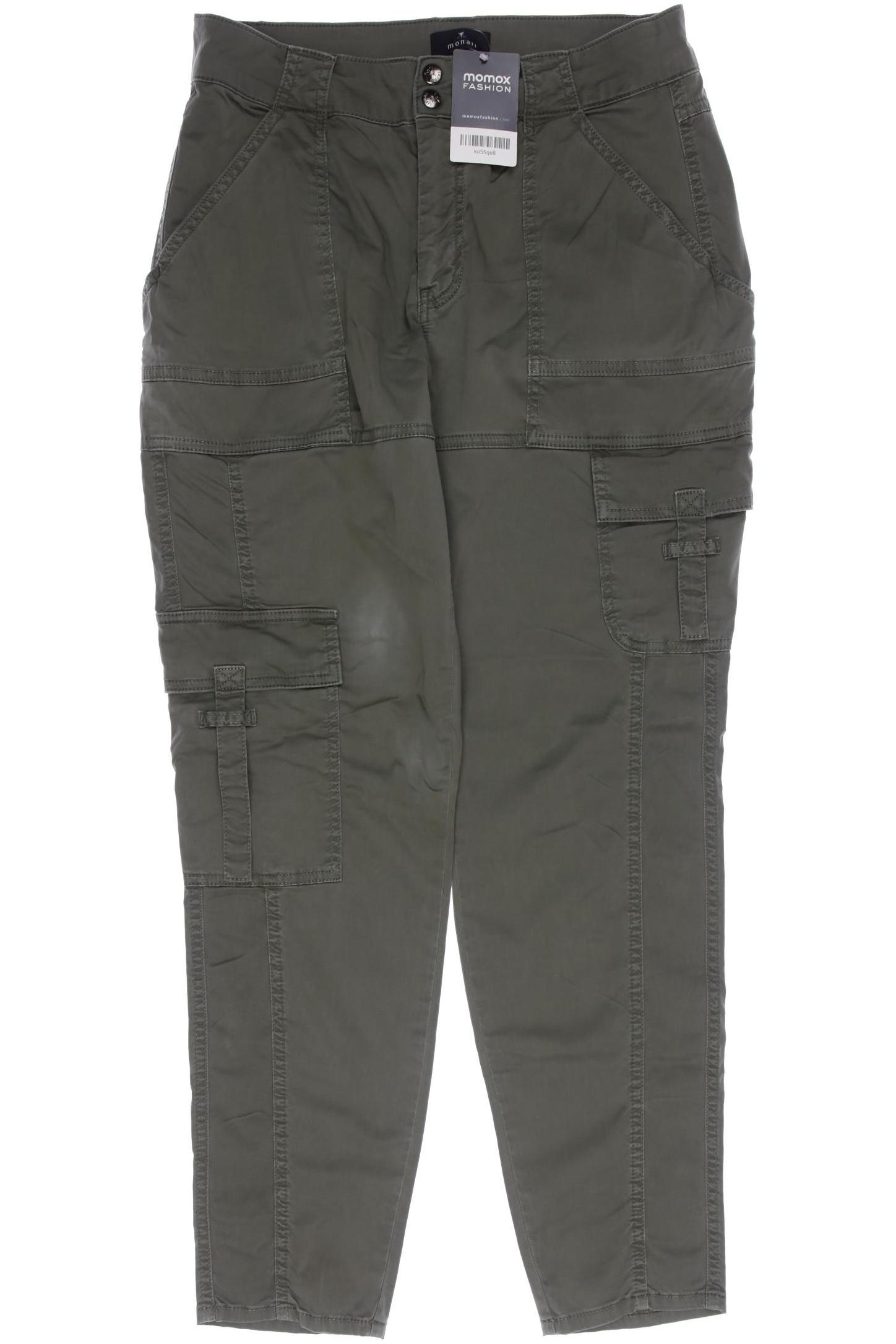 

monari Damen Stoffhose, grün, Gr. 38