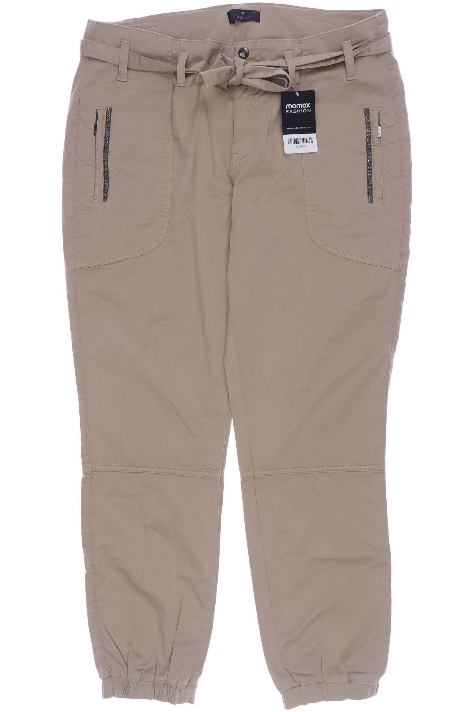 

monari Damen Stoffhose, beige