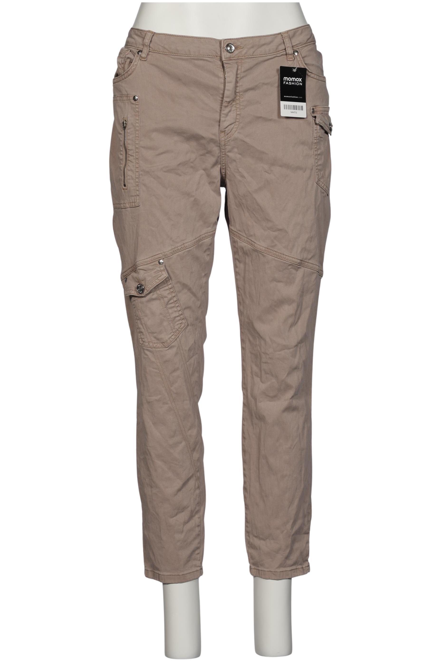 

monari Damen Stoffhose, beige, Gr. 44