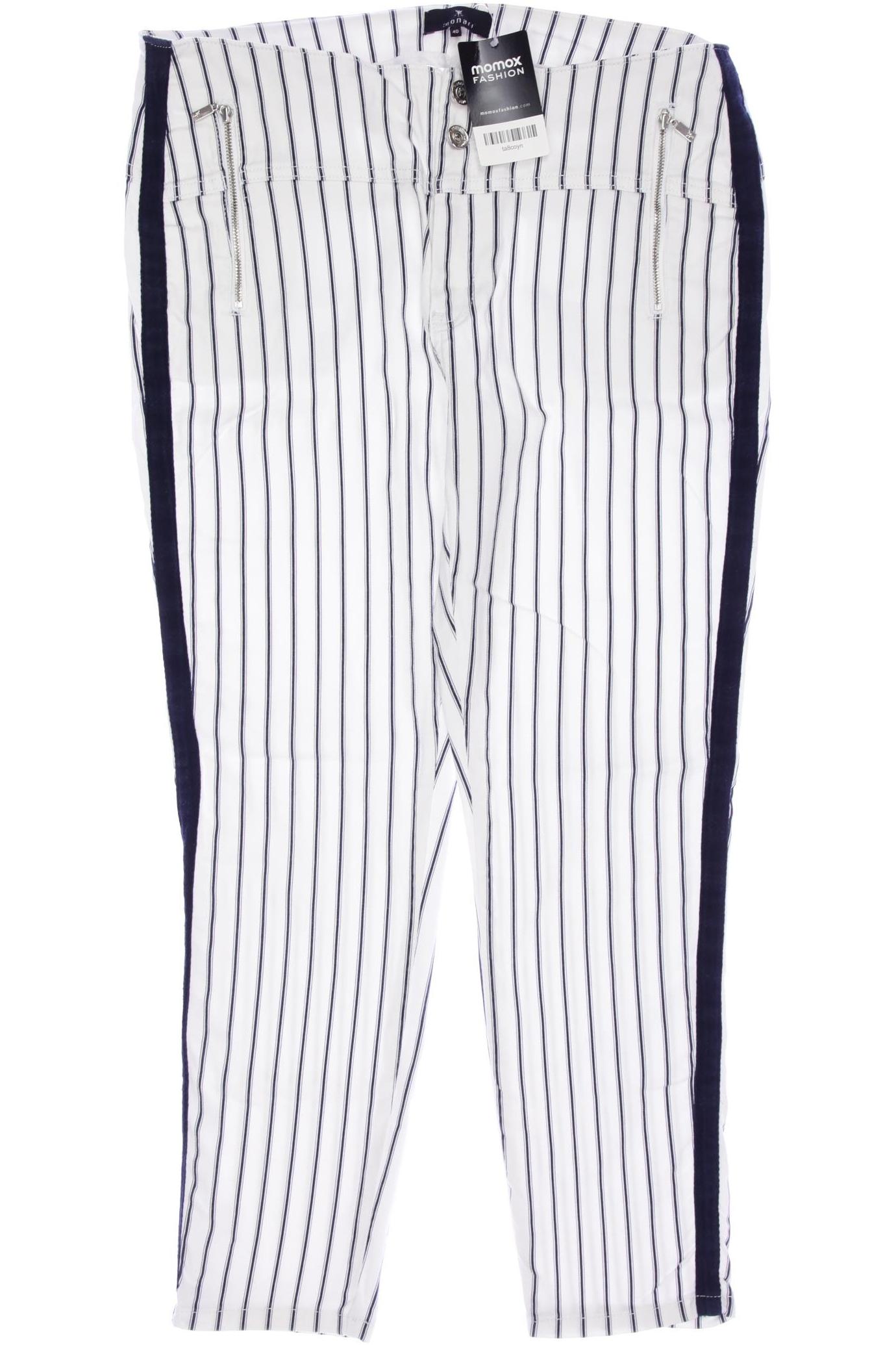 

monari Damen Stoffhose, weiß, Gr. 40