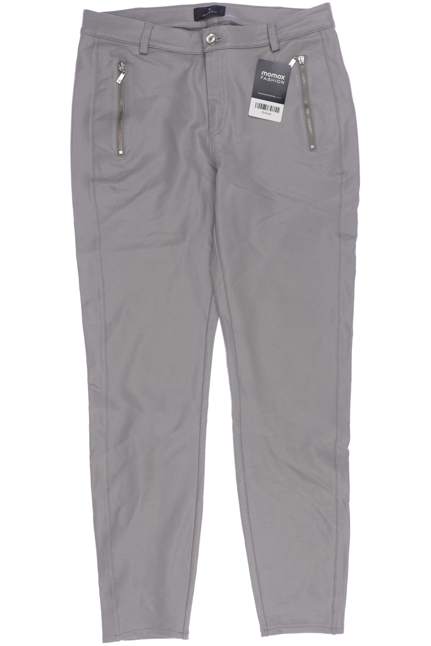 

monari Damen Stoffhose, grau, Gr. 36