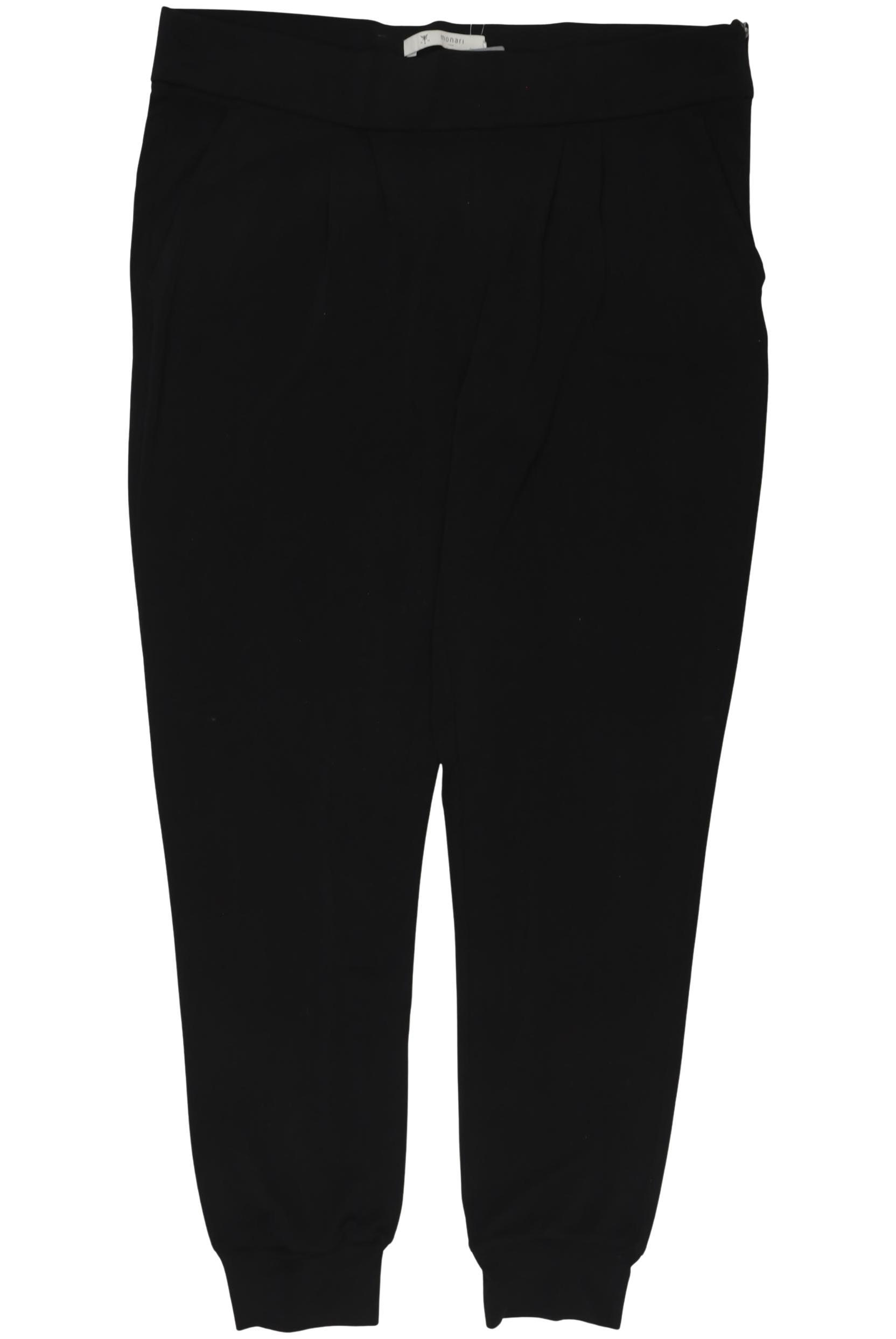 

monari Damen Stoffhose, schwarz, Gr. 38