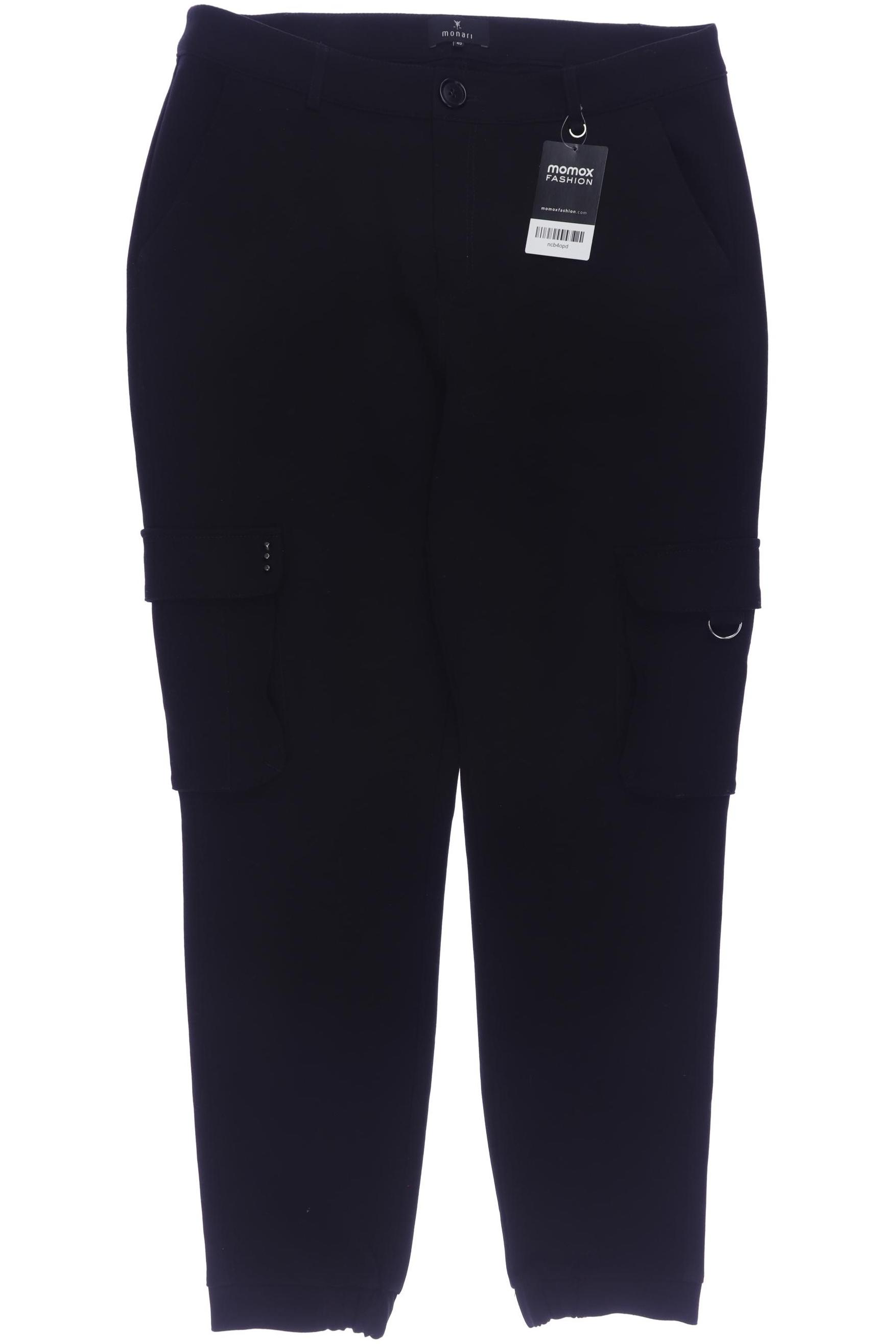 

monari Damen Stoffhose, schwarz, Gr. 40