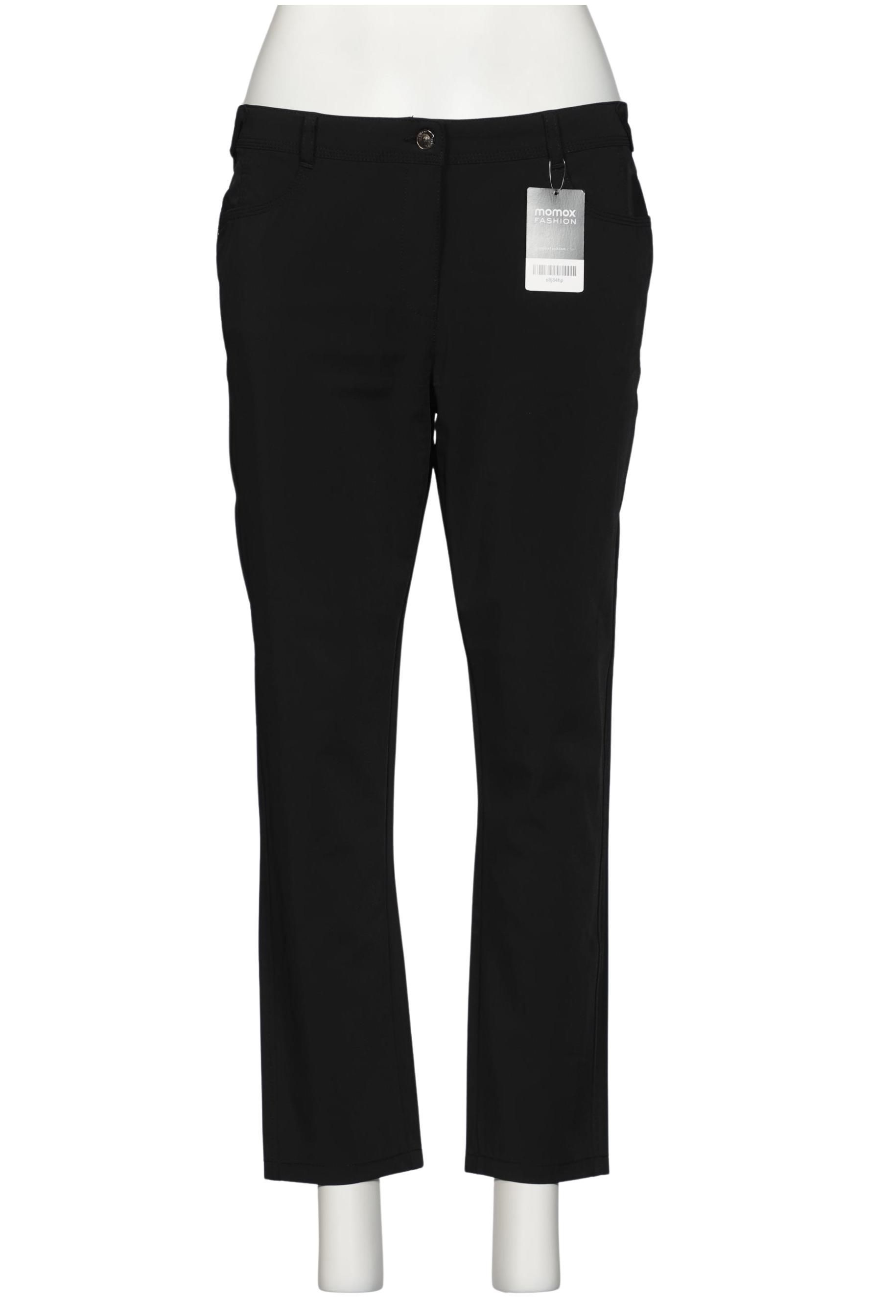 

monari Damen Stoffhose, schwarz, Gr. 42