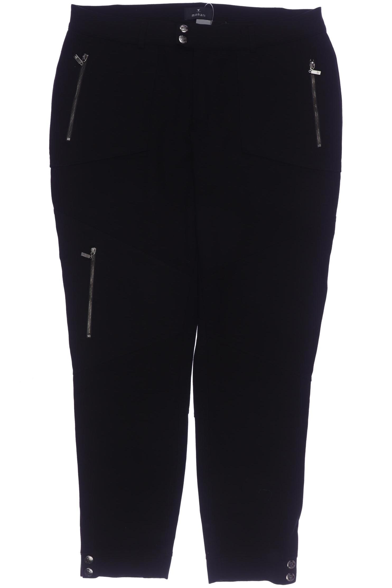 

monari Damen Stoffhose, schwarz, Gr. 34