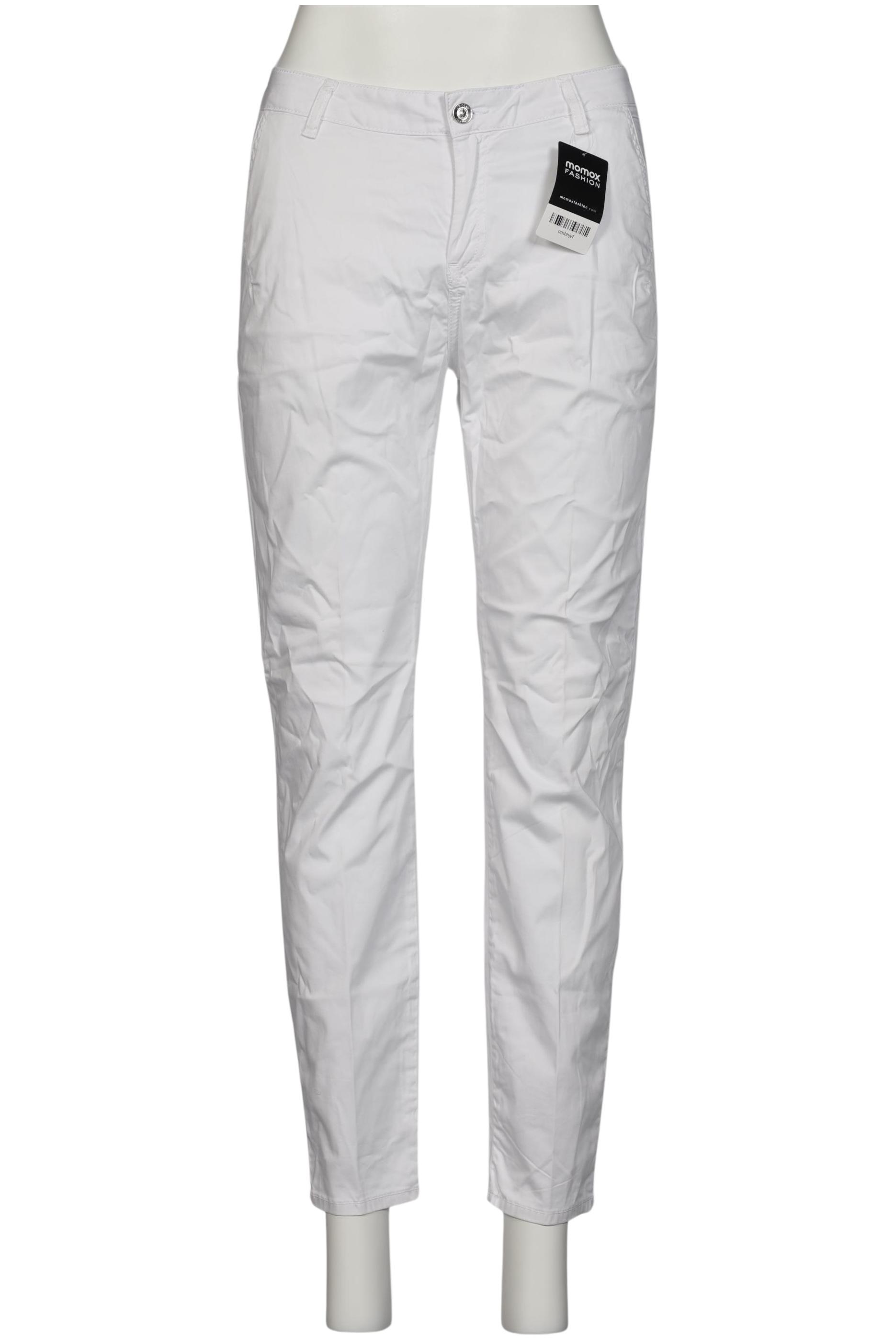 

monari Damen Stoffhose, weiß, Gr. 32