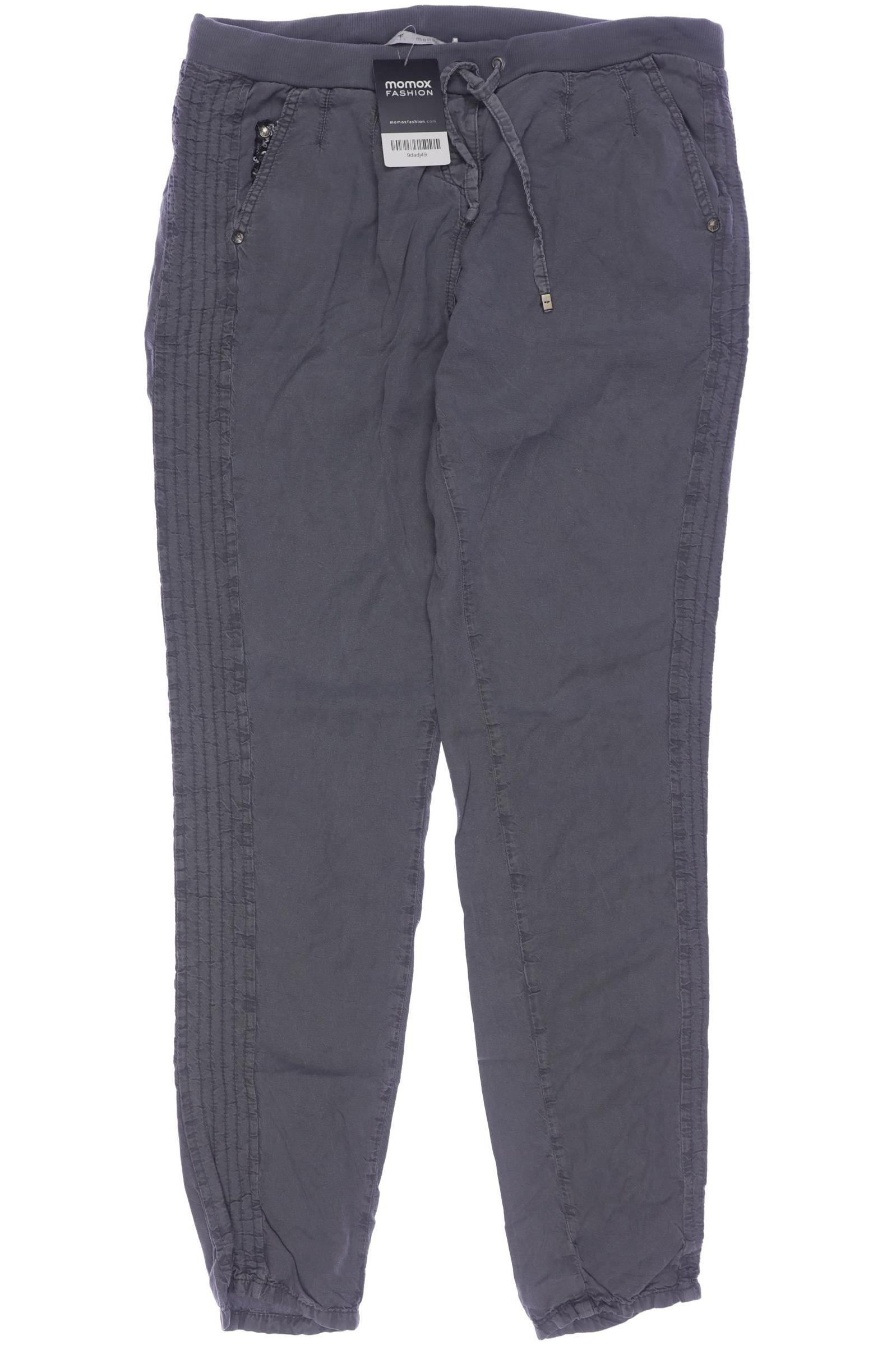 Thumbnail - monari Damen Stoffhose, grau, Gr. 38