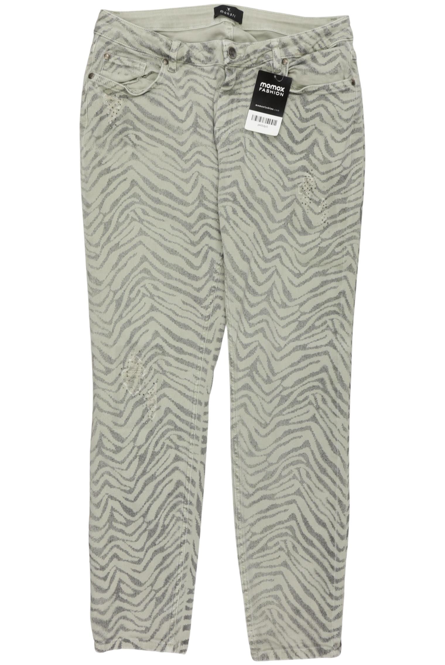 

monari Damen Stoffhose, grün, Gr. 30