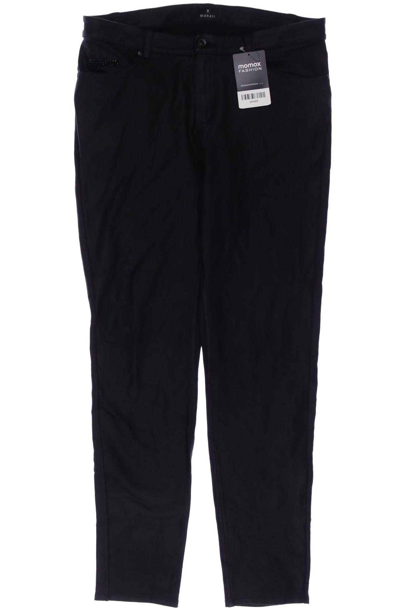 

monari Damen Stoffhose, schwarz, Gr. 10