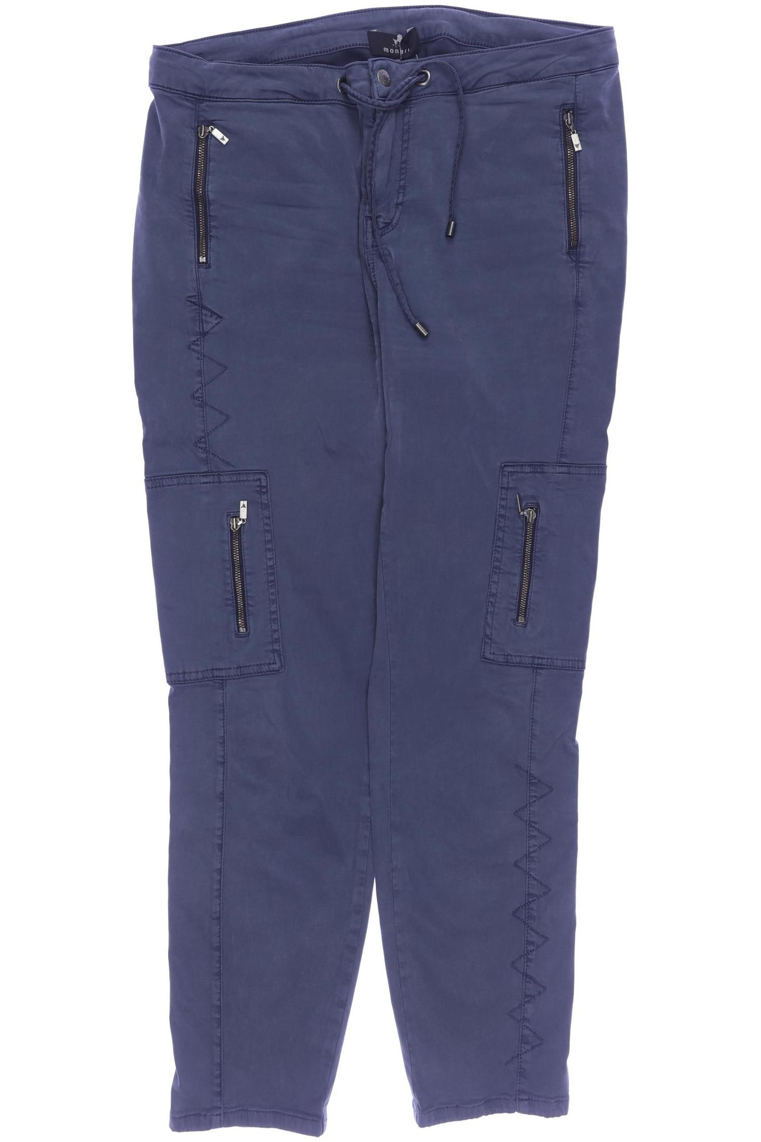 

monari Damen Stoffhose, blau, Gr. 40