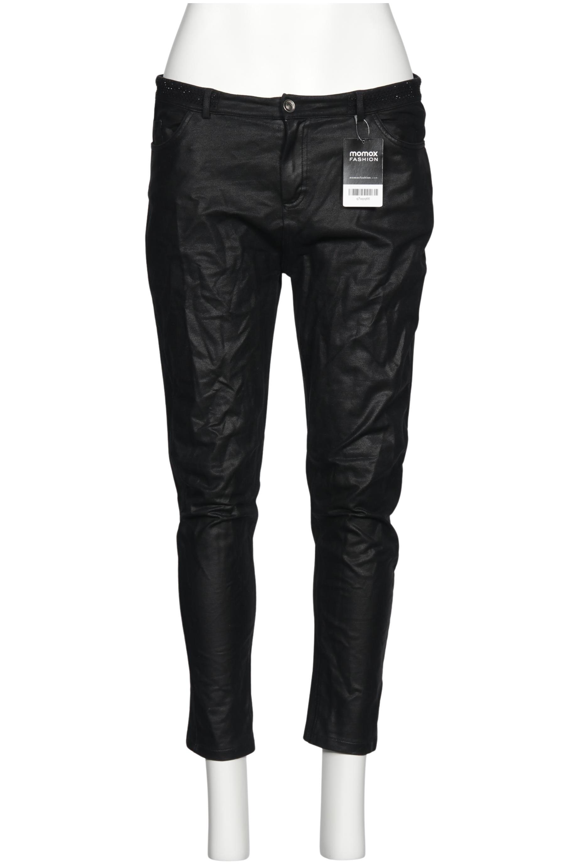 

monari Damen Stoffhose, schwarz, Gr. 42