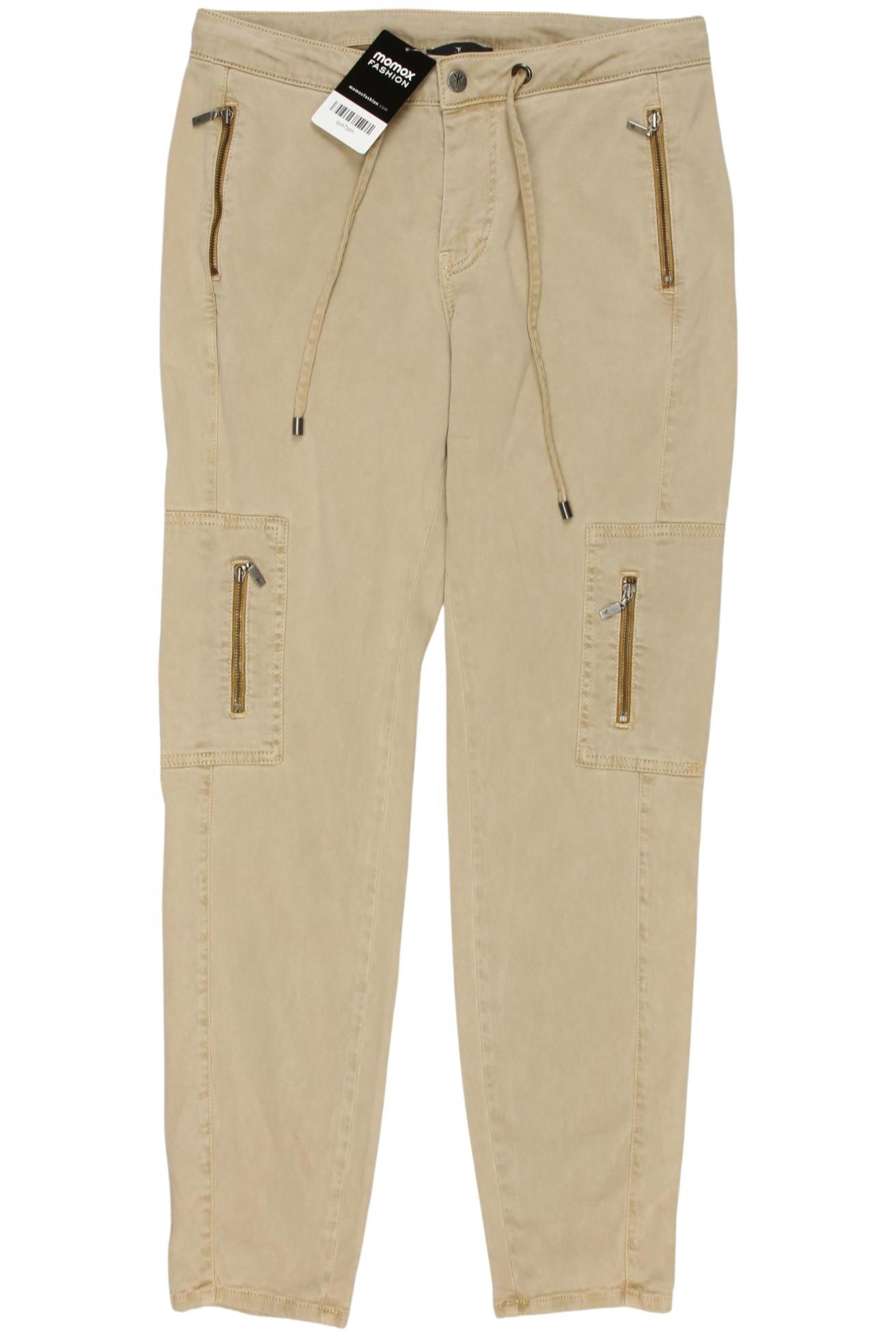 

monari Damen Stoffhose, beige, Gr. 36