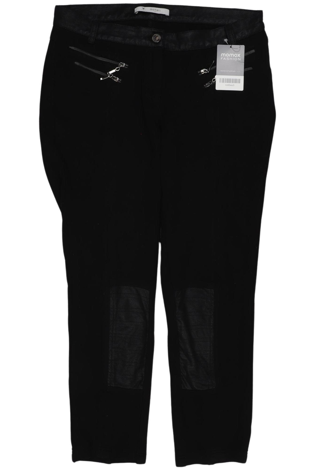 

monari Damen Stoffhose, schwarz, Gr. 38