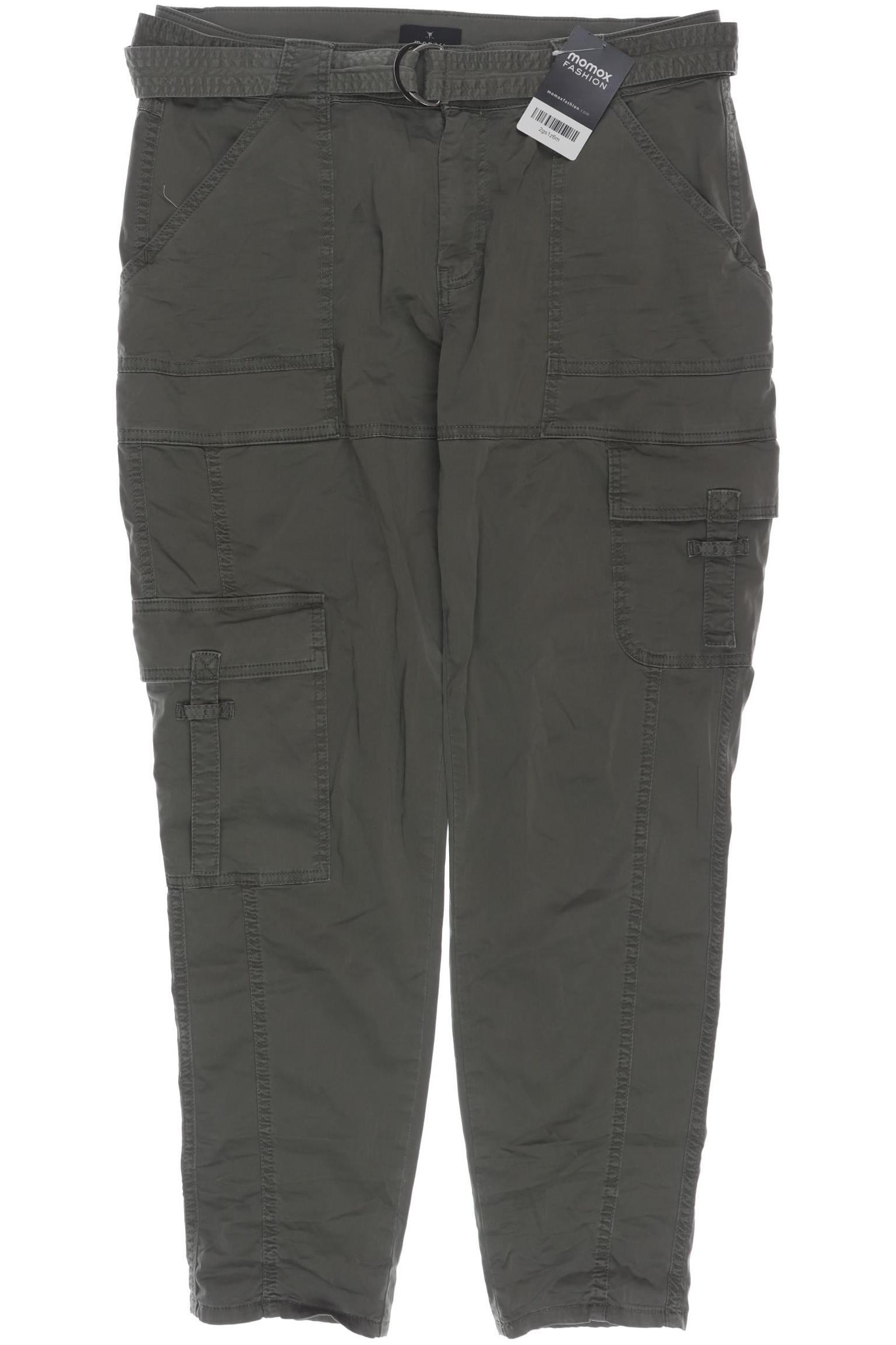 

monari Damen Stoffhose, grün, Gr. 40