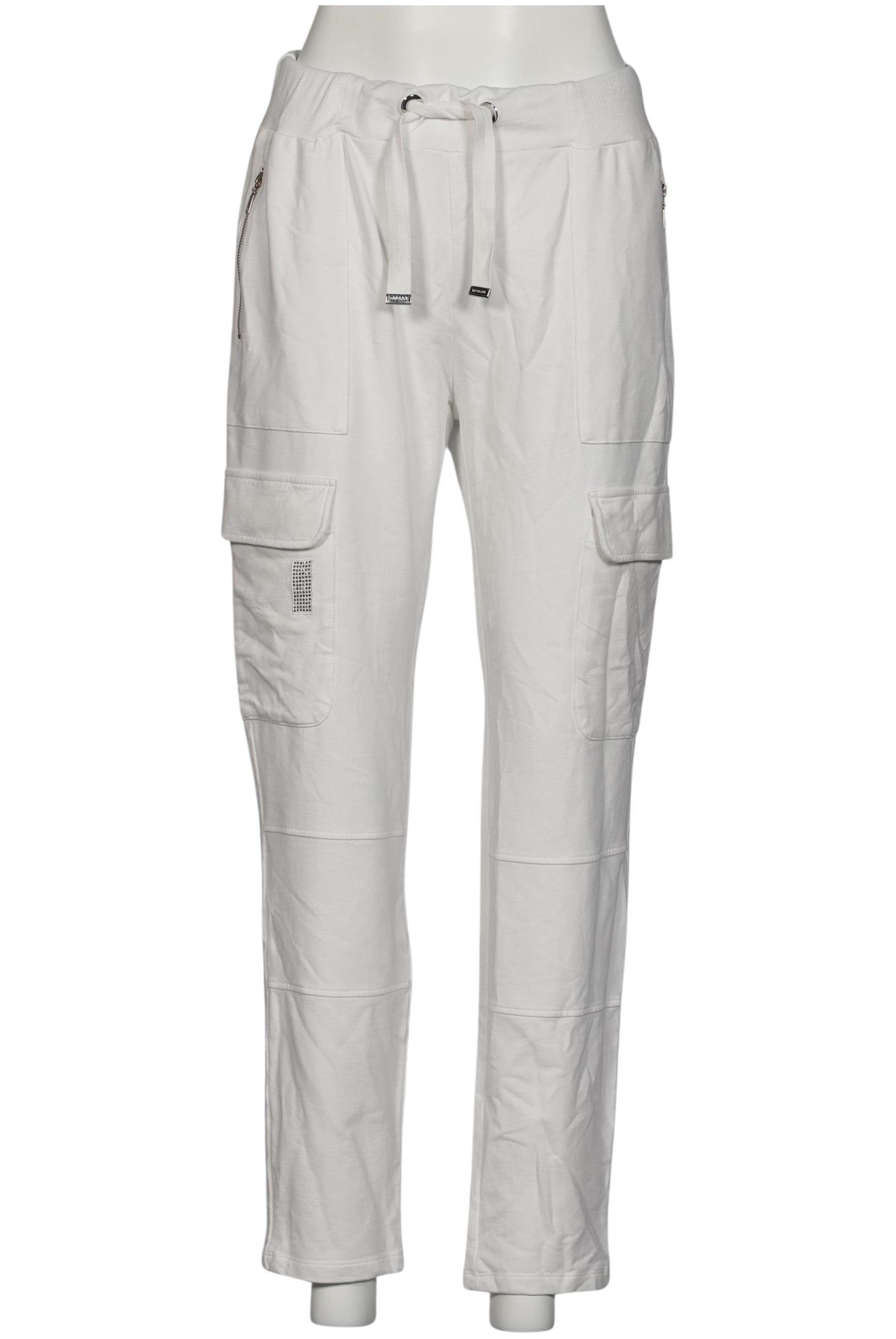 

monari Damen Stoffhose, cremeweiß, Gr. 38