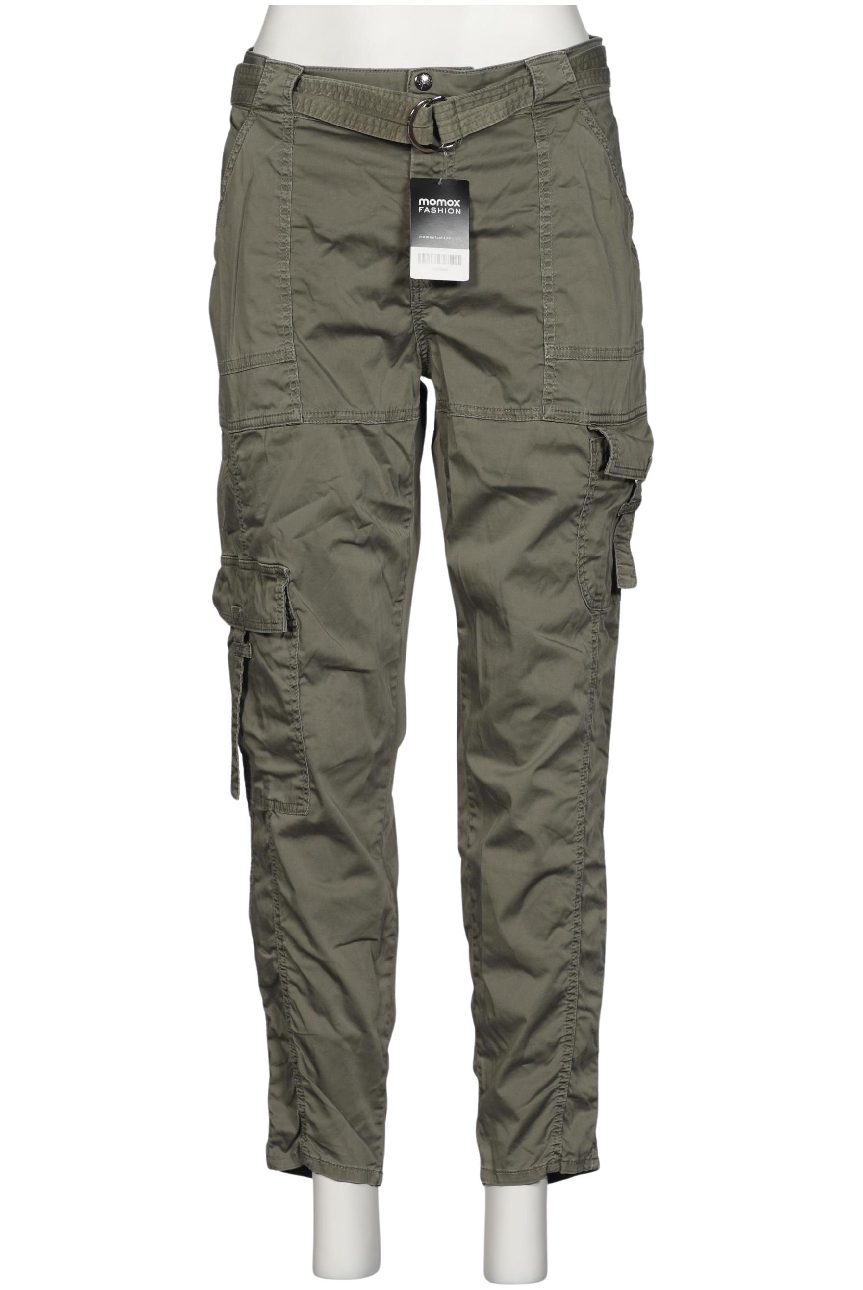 

monari Damen Stoffhose, grün, Gr. 42