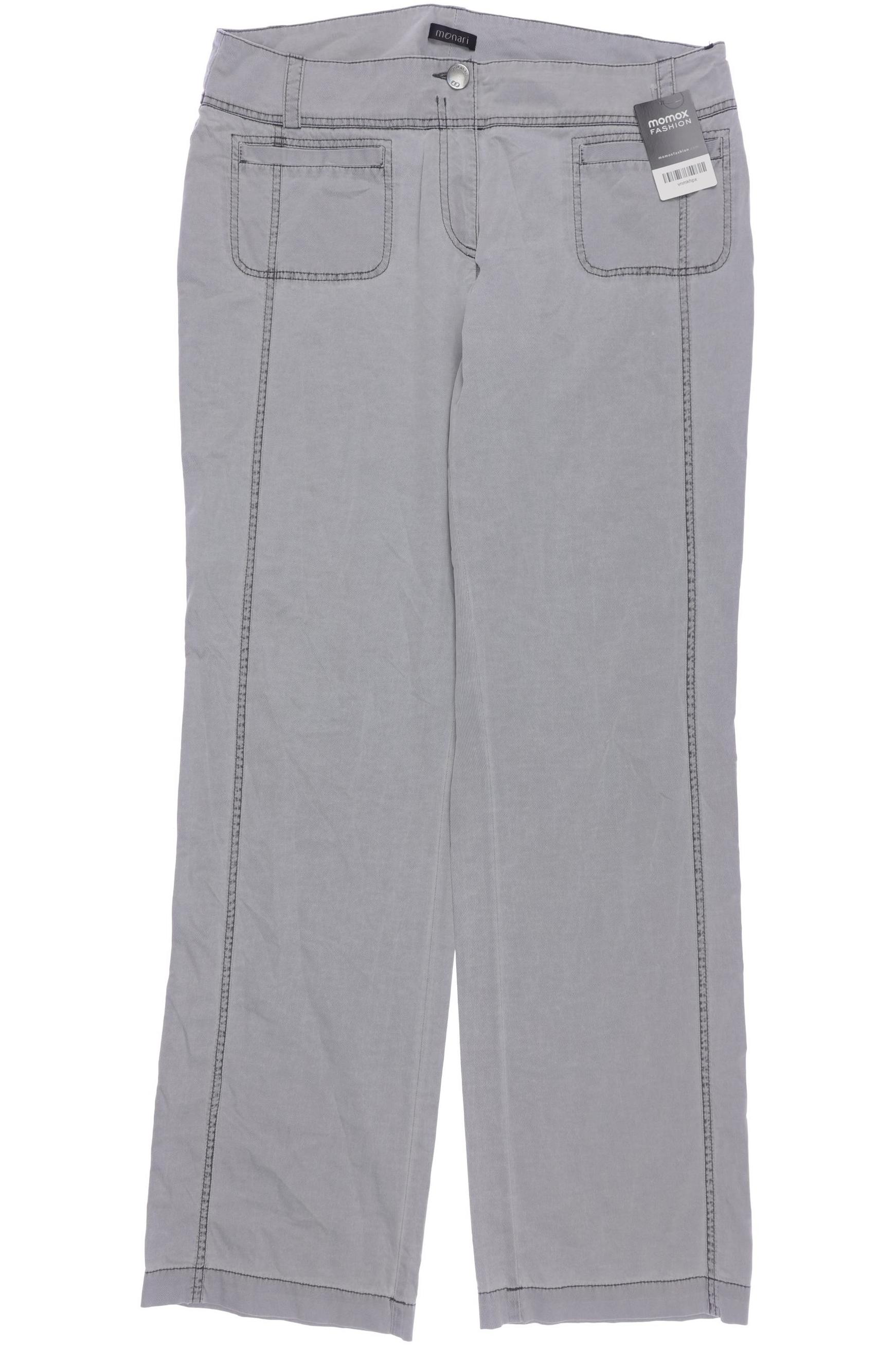 

monari Damen Stoffhose, grau, Gr. 42