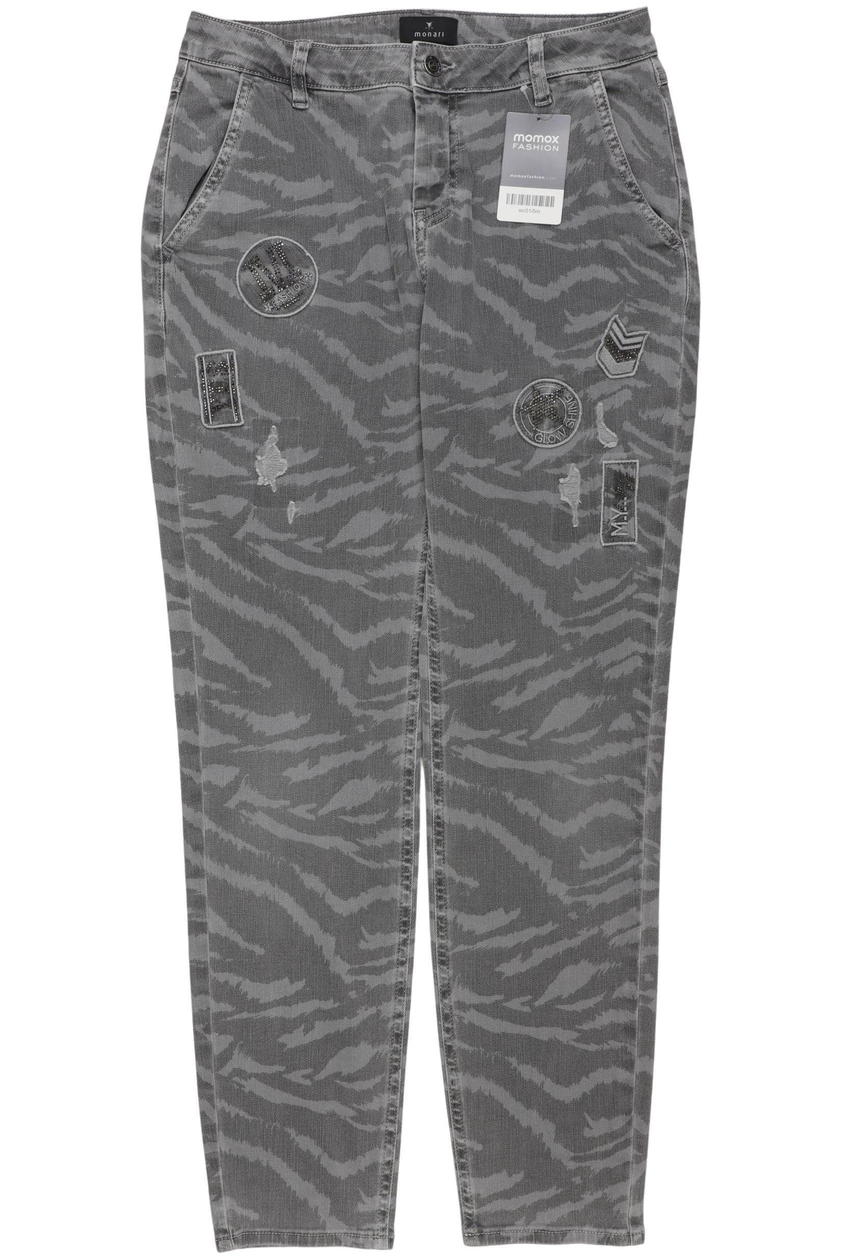 

monari Damen Stoffhose, grau, Gr. 36