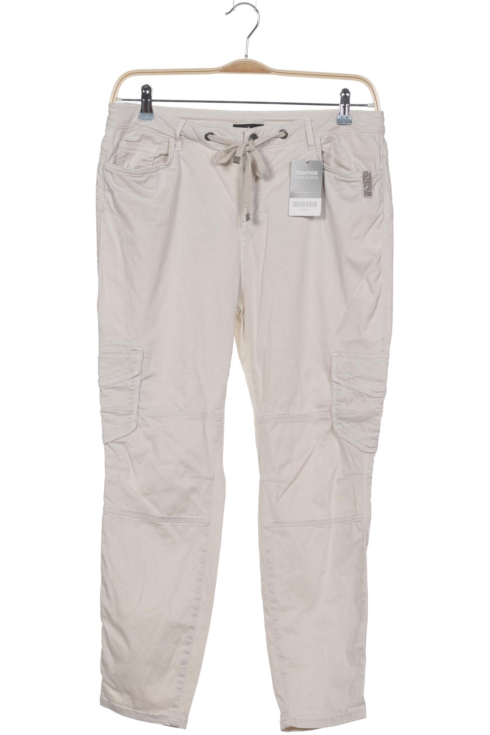 

monari Damen Stoffhose, cremeweiß, Gr. 40