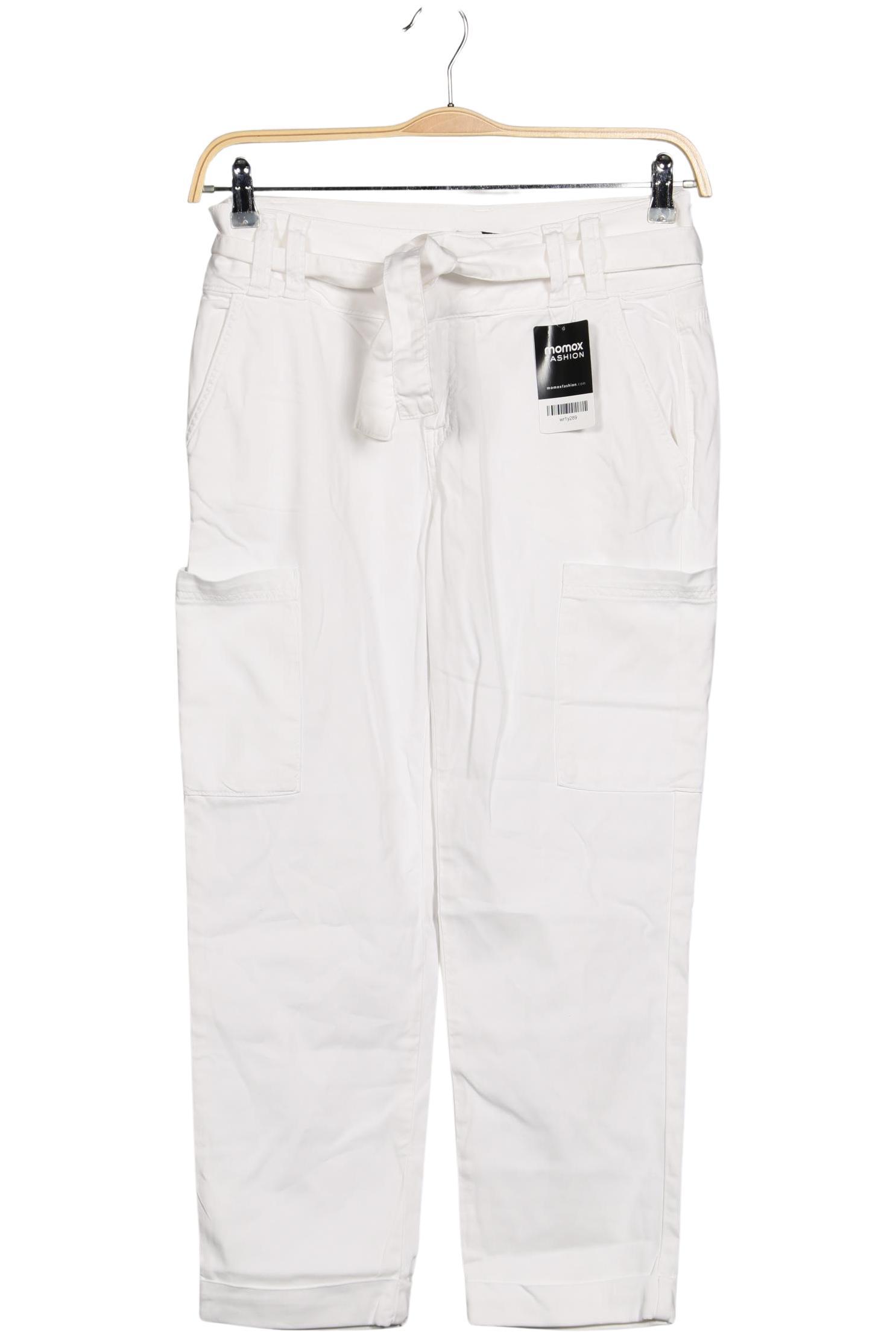 

monari Damen Stoffhose, weiß, Gr. 36