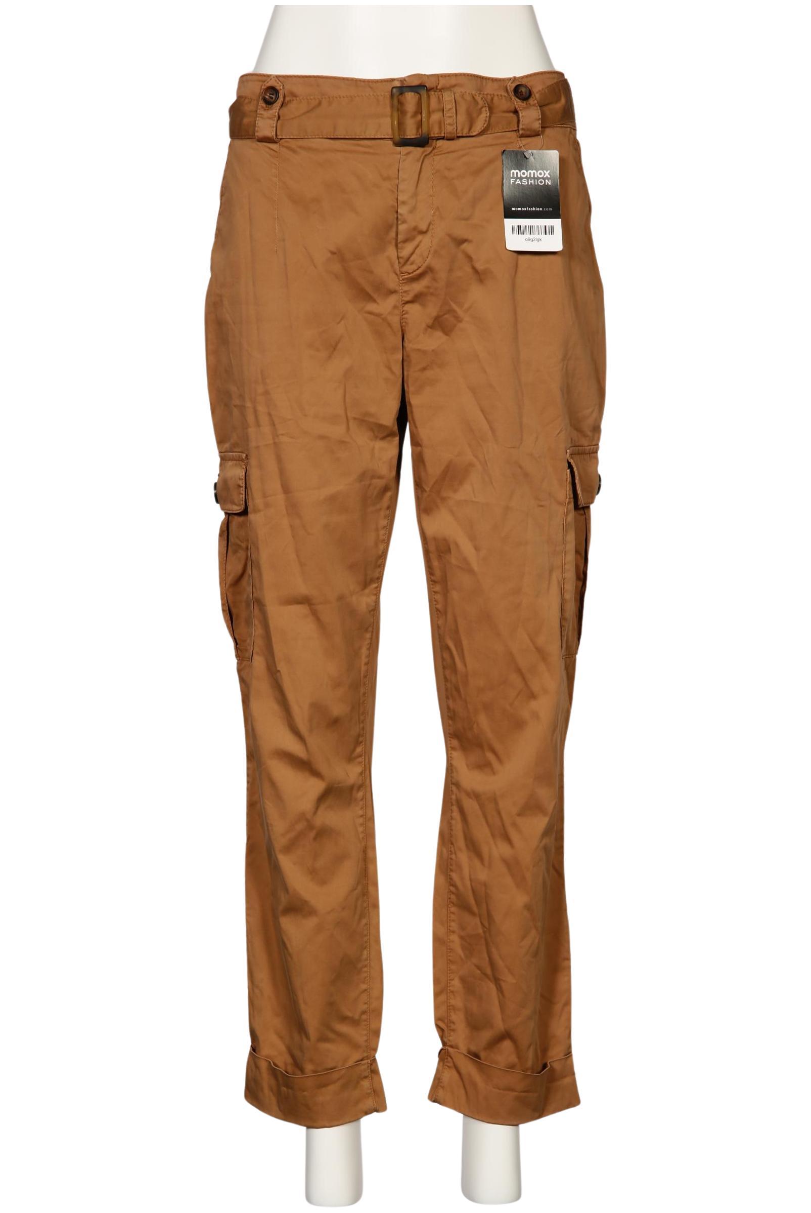 

monari Damen Stoffhose, beige, Gr. 36