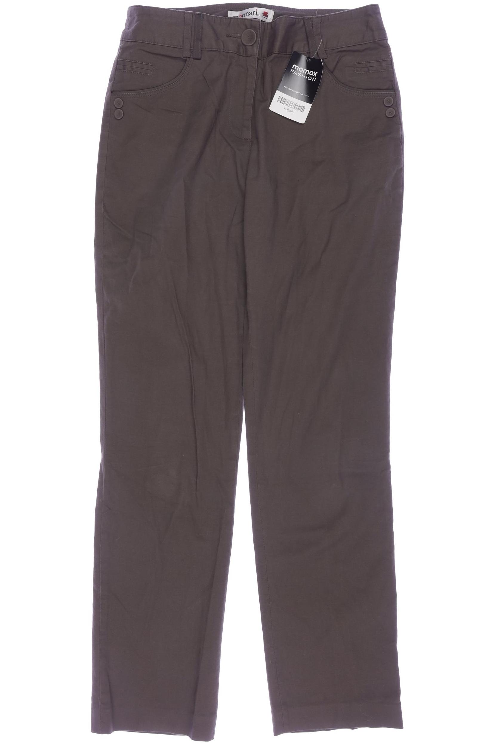 

monari Damen Stoffhose, braun, Gr. 34