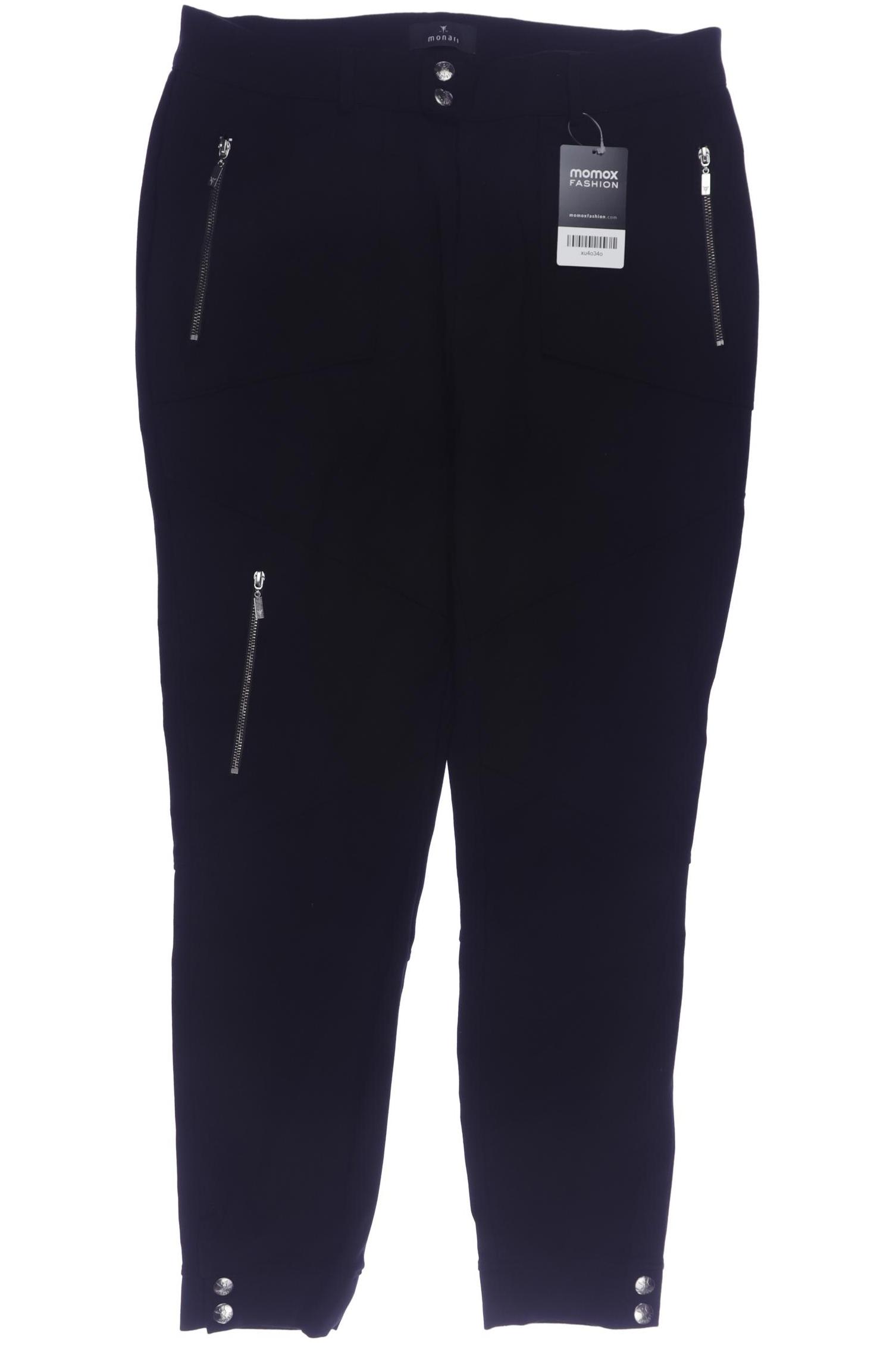 

monari Damen Stoffhose, schwarz, Gr. 38