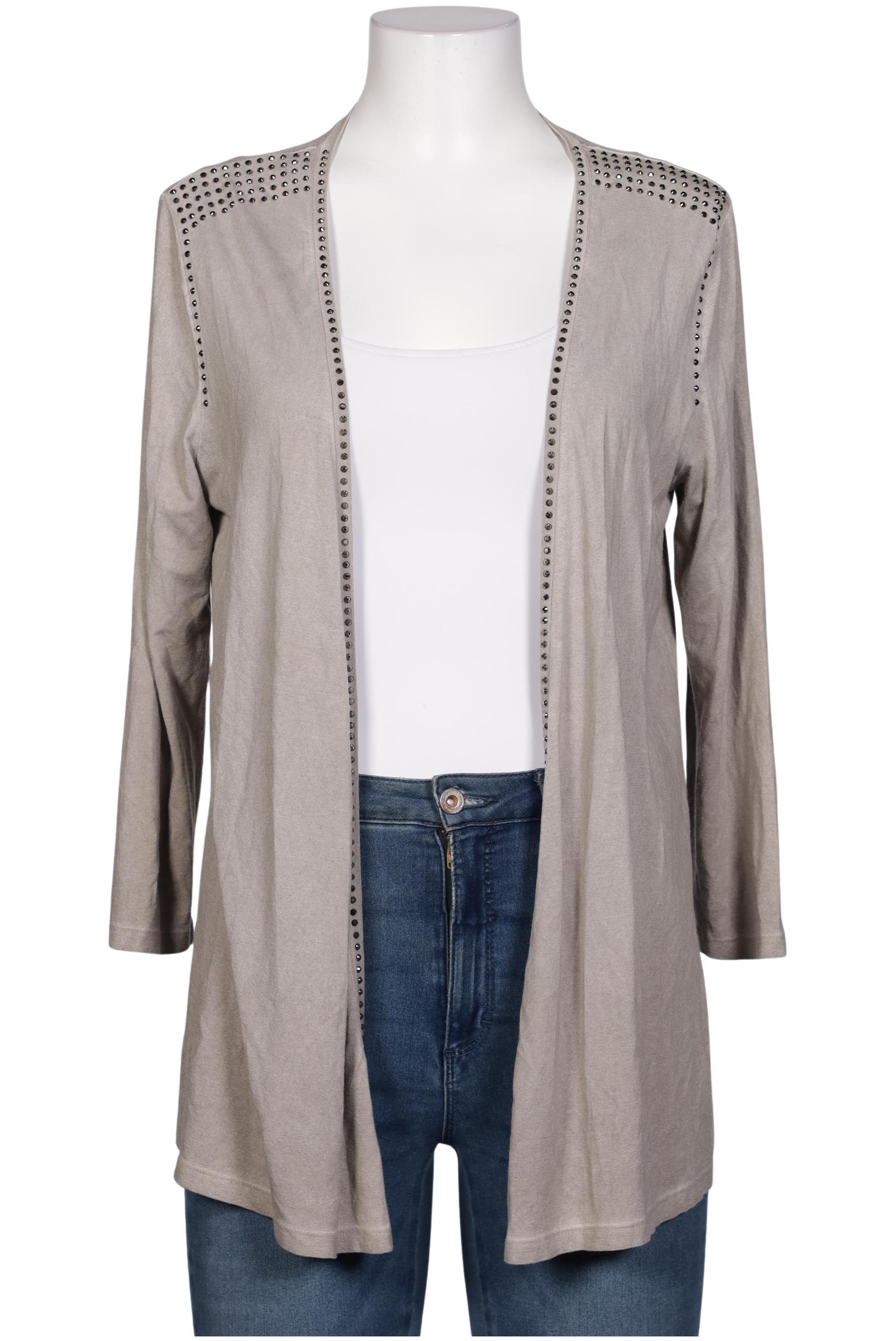 

monari Damen Strickjacke, grau, Gr. 42