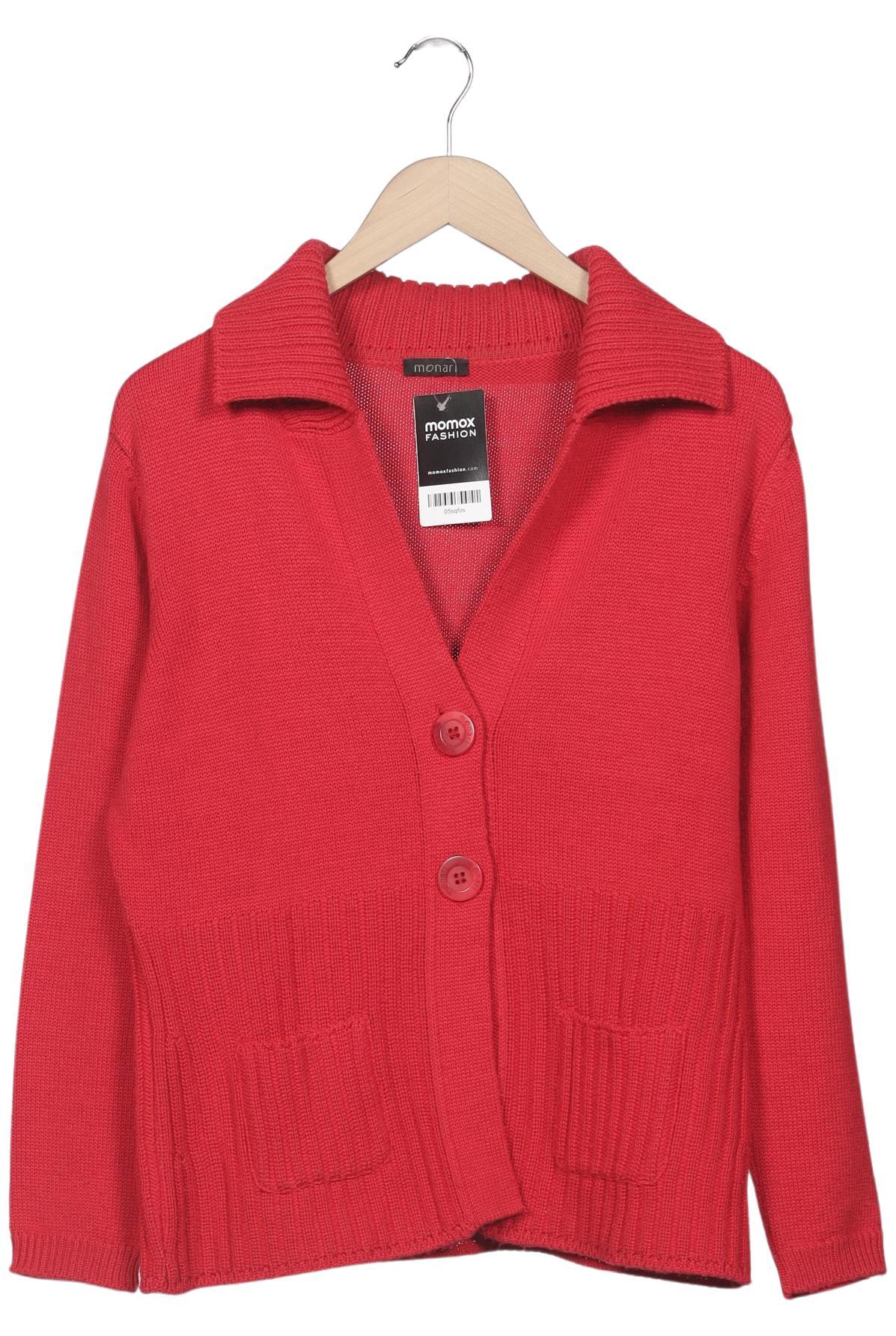 

monari Damen Strickjacke, rot, Gr. 42