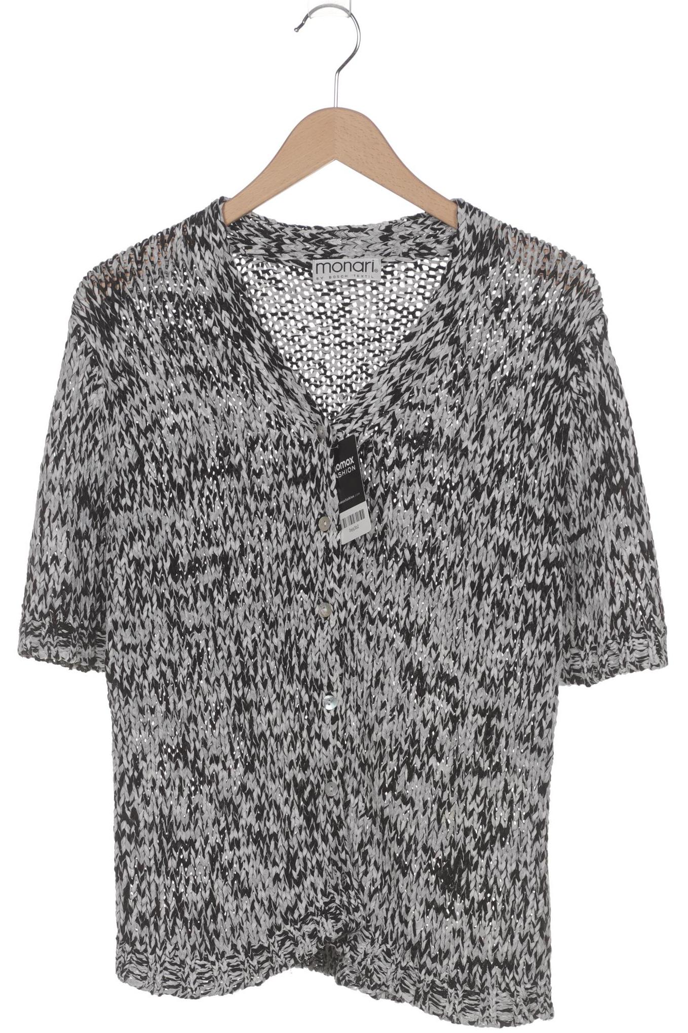

monari Damen Strickjacke, schwarz, Gr. 38