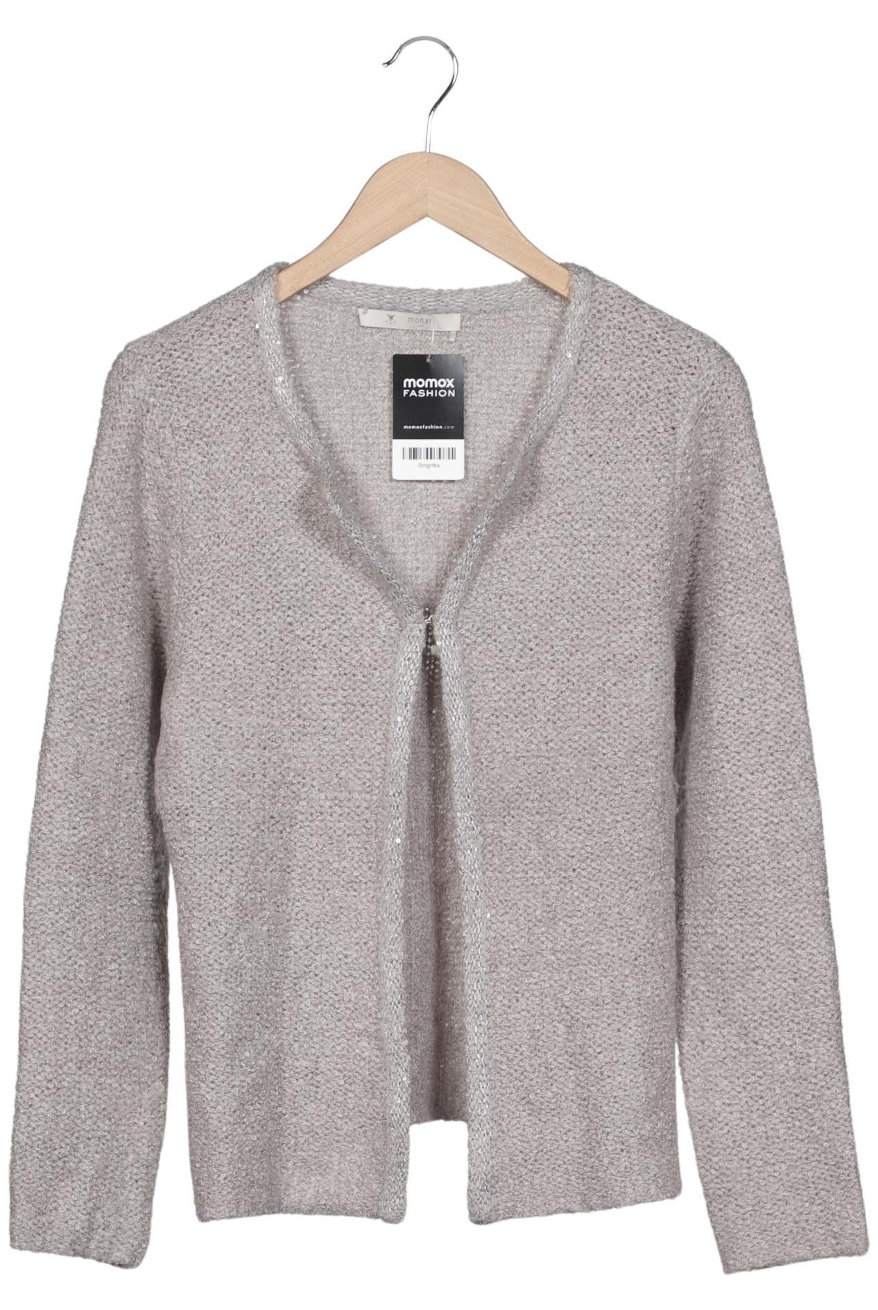 

monari Damen Strickjacke, grau, Gr. 40