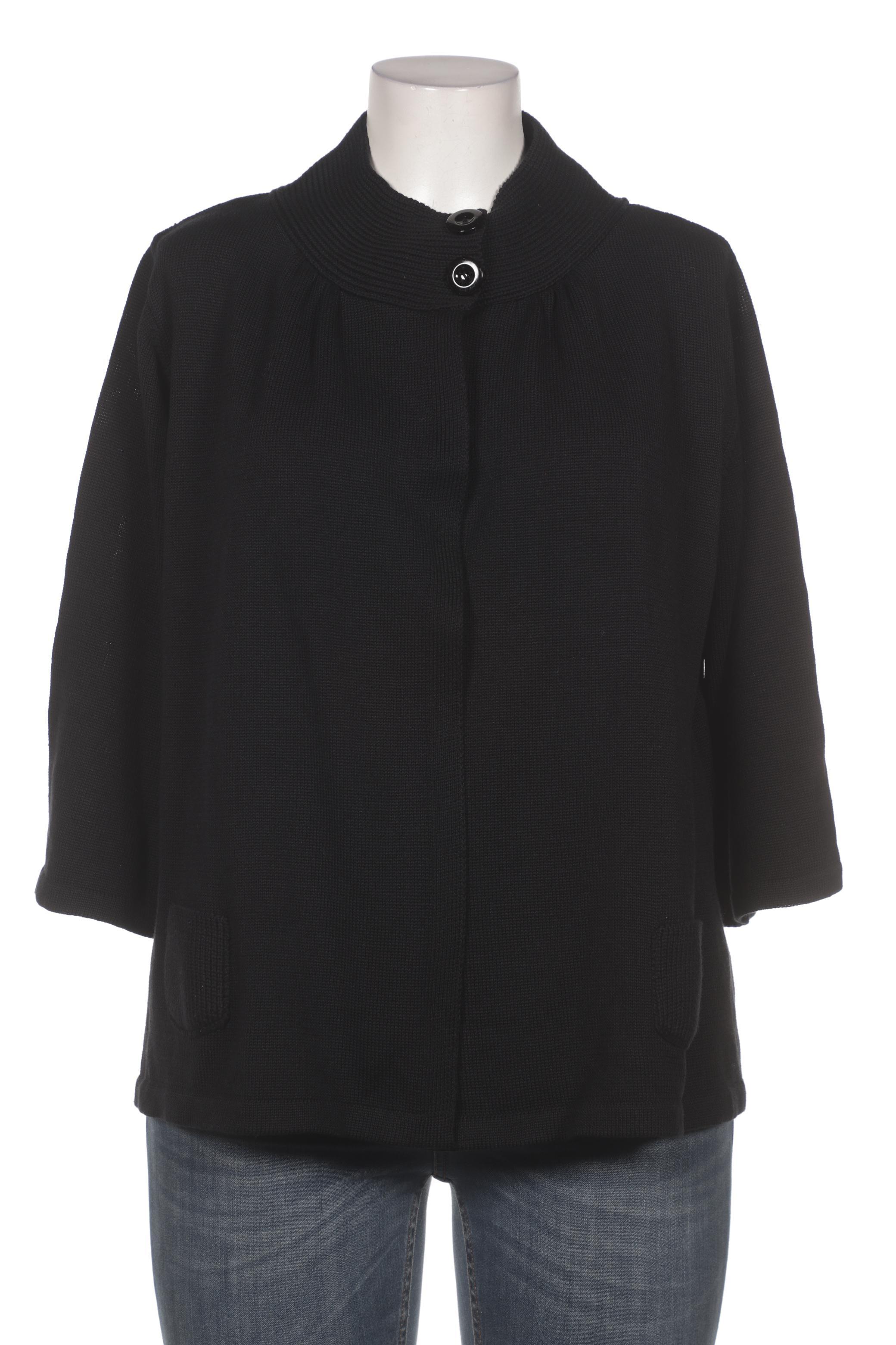 

monari Damen Strickjacke, schwarz, Gr. 44