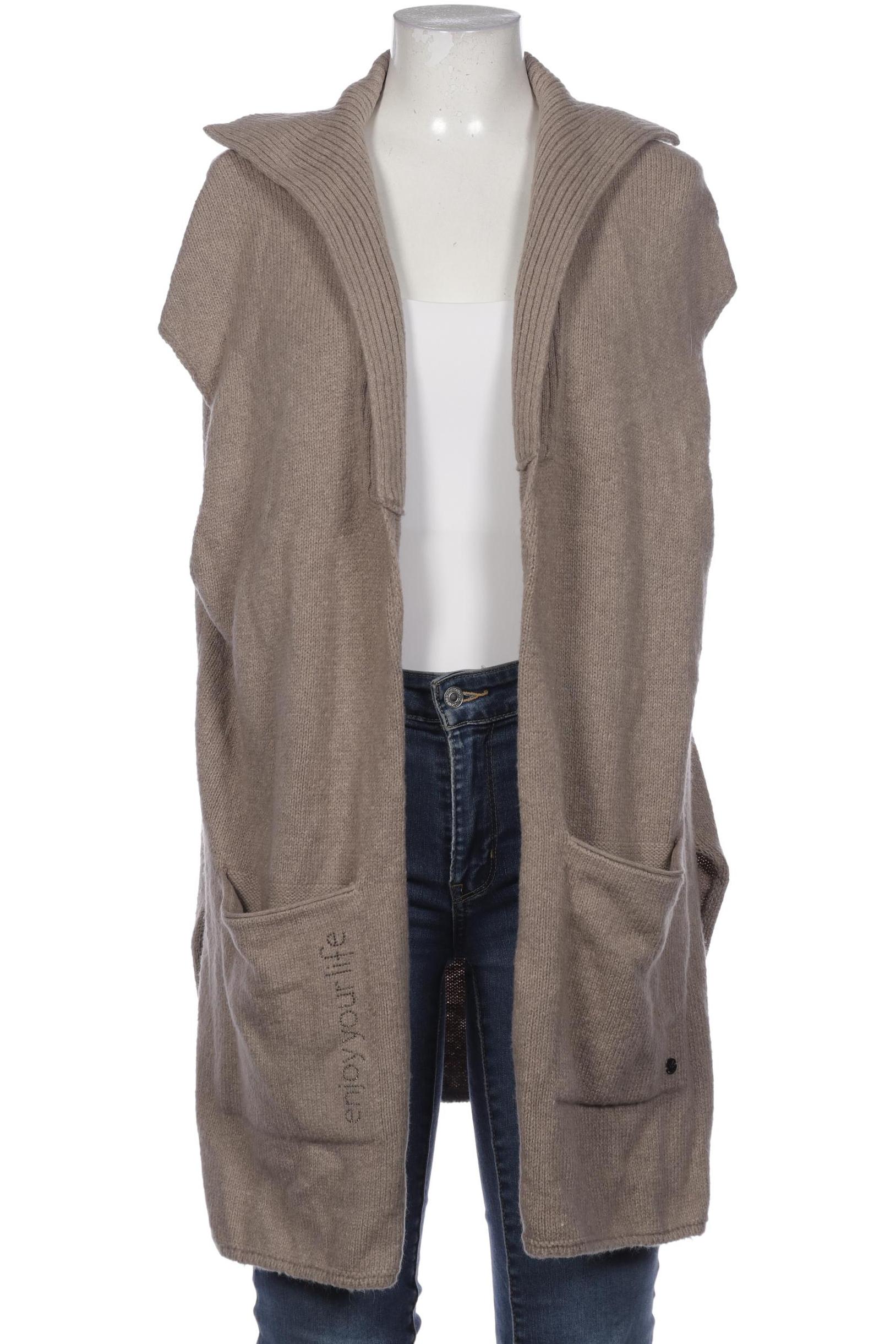 

monari Damen Strickjacke, beige, Gr. 46