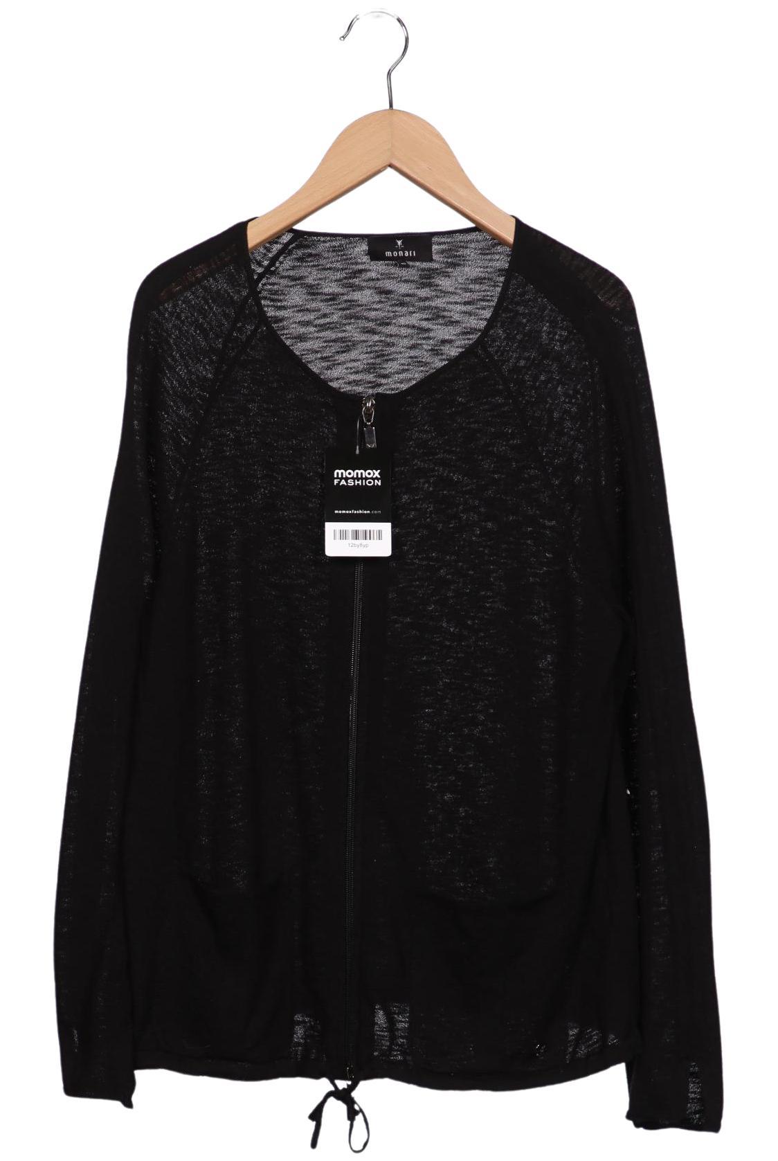 

monari Damen Strickjacke, schwarz, Gr. 40