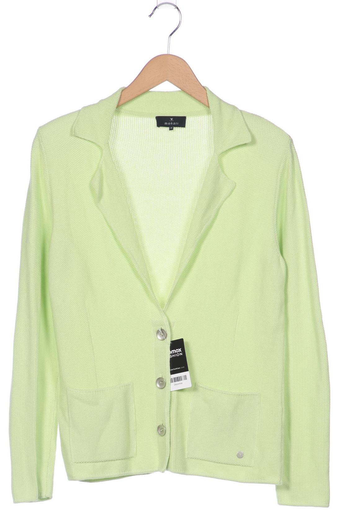 

monari Damen Strickjacke, grün, Gr. 36