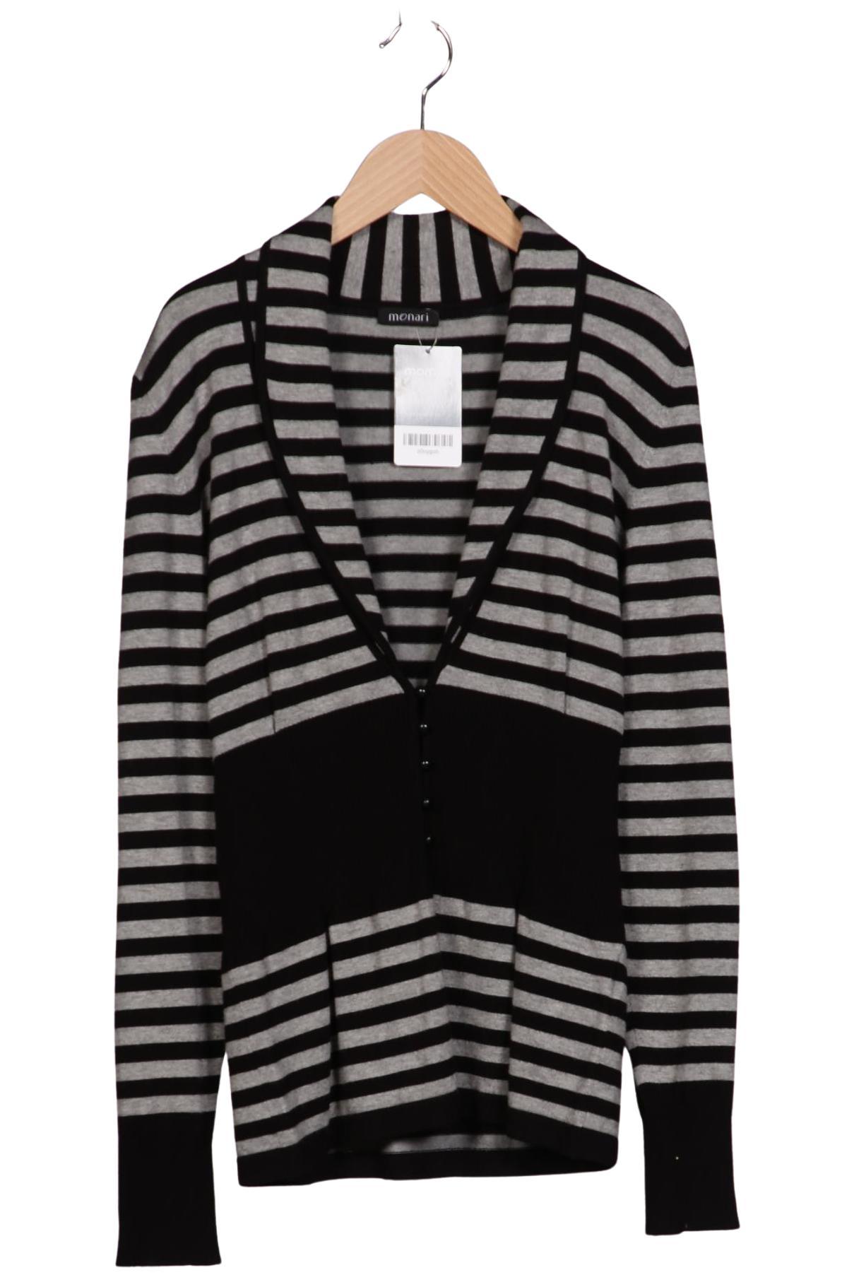 

monari Damen Strickjacke, schwarz, Gr. 40