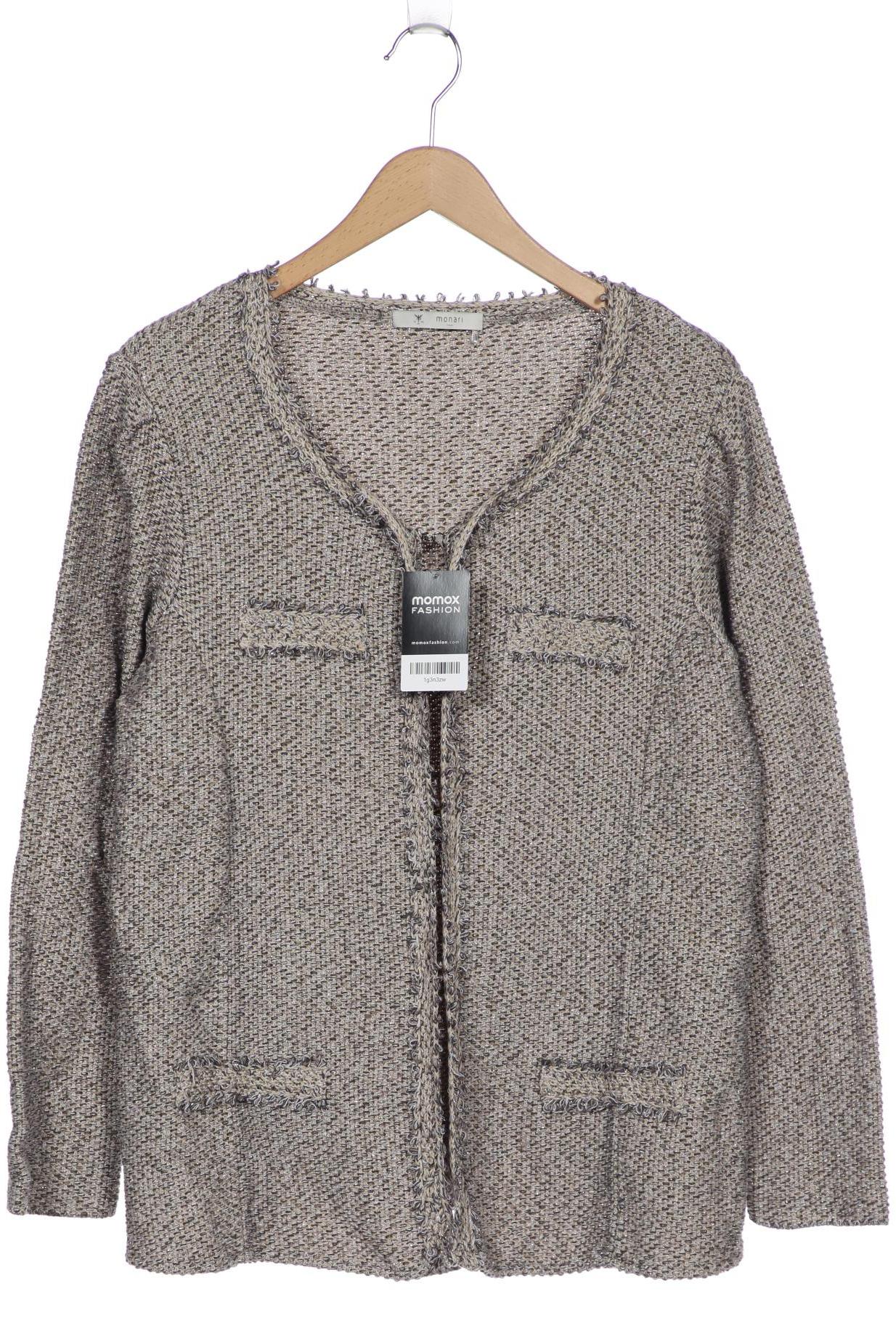 

monari Damen Strickjacke, beige, Gr. 46