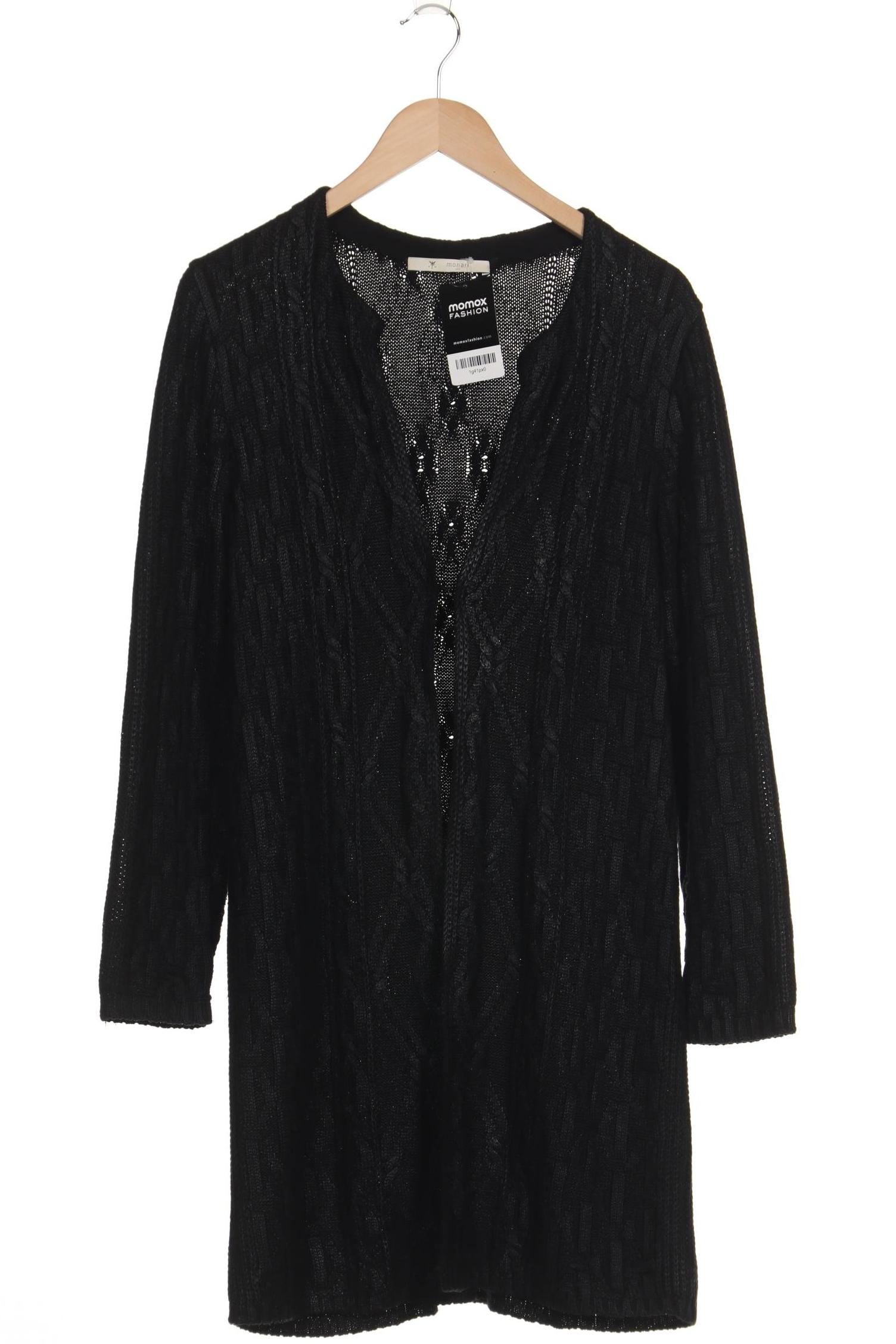 

monari Damen Strickjacke, schwarz, Gr. 42