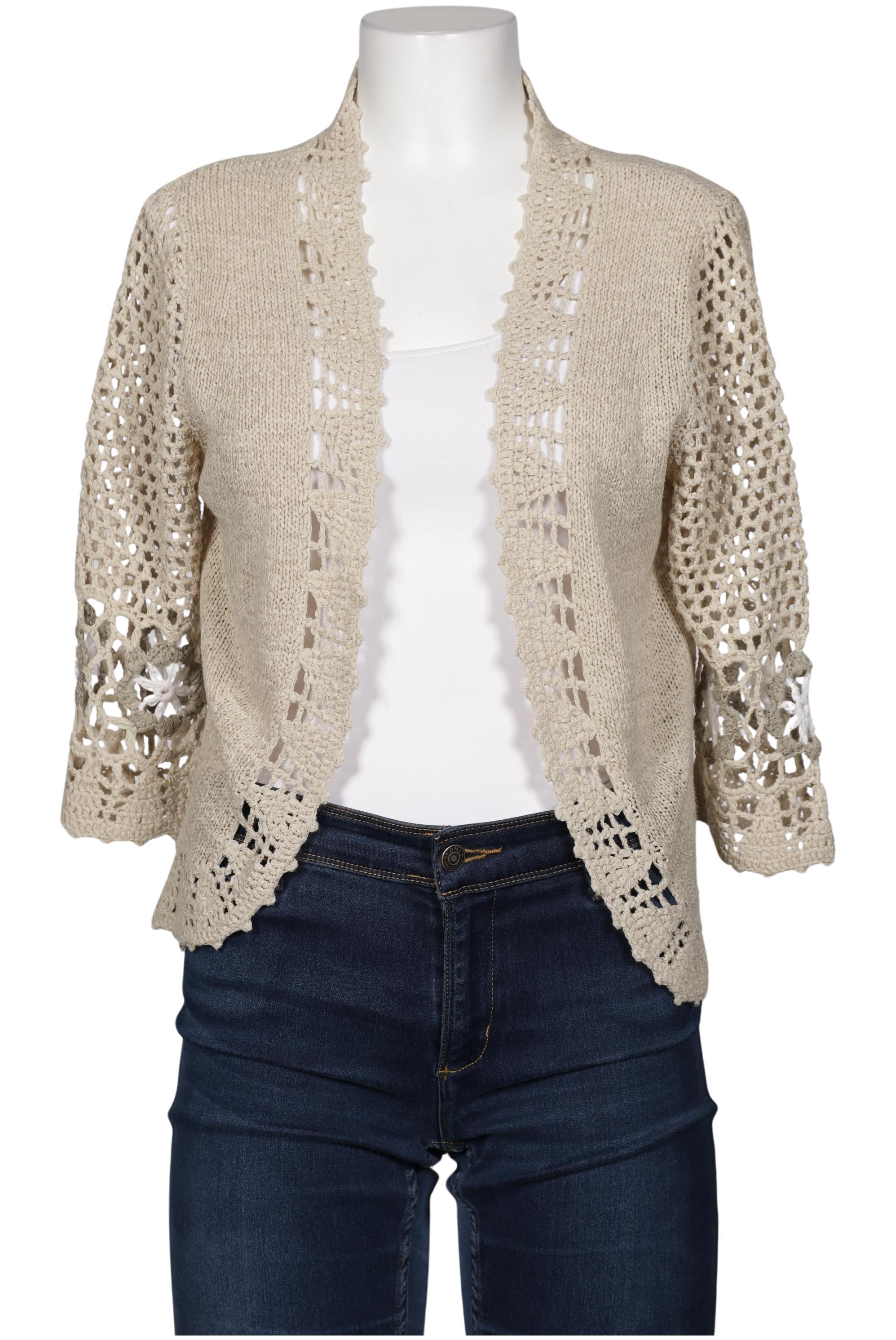 

monari Damen Strickjacke, beige, Gr. 42