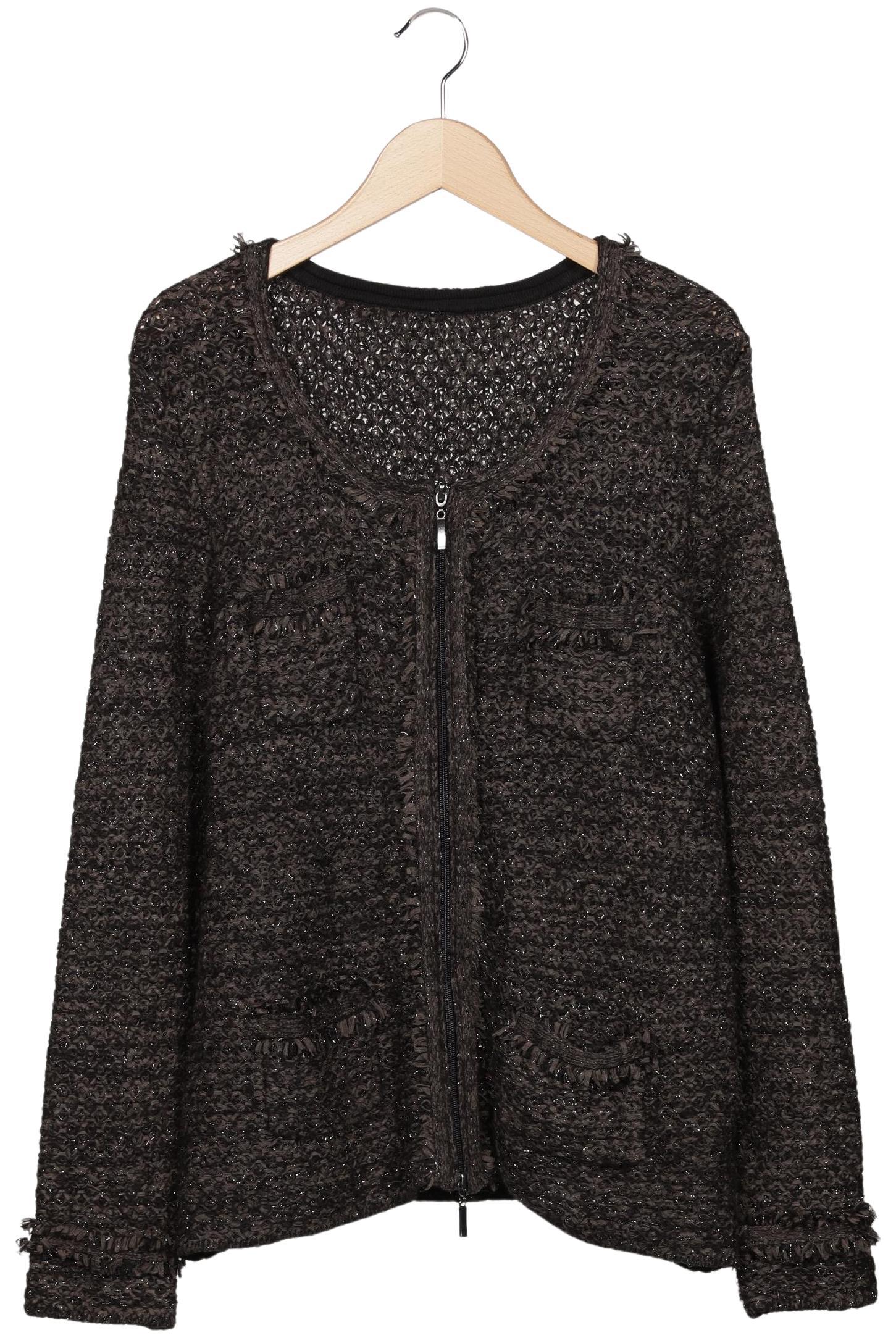 

monari Damen Strickjacke, braun, Gr. 46