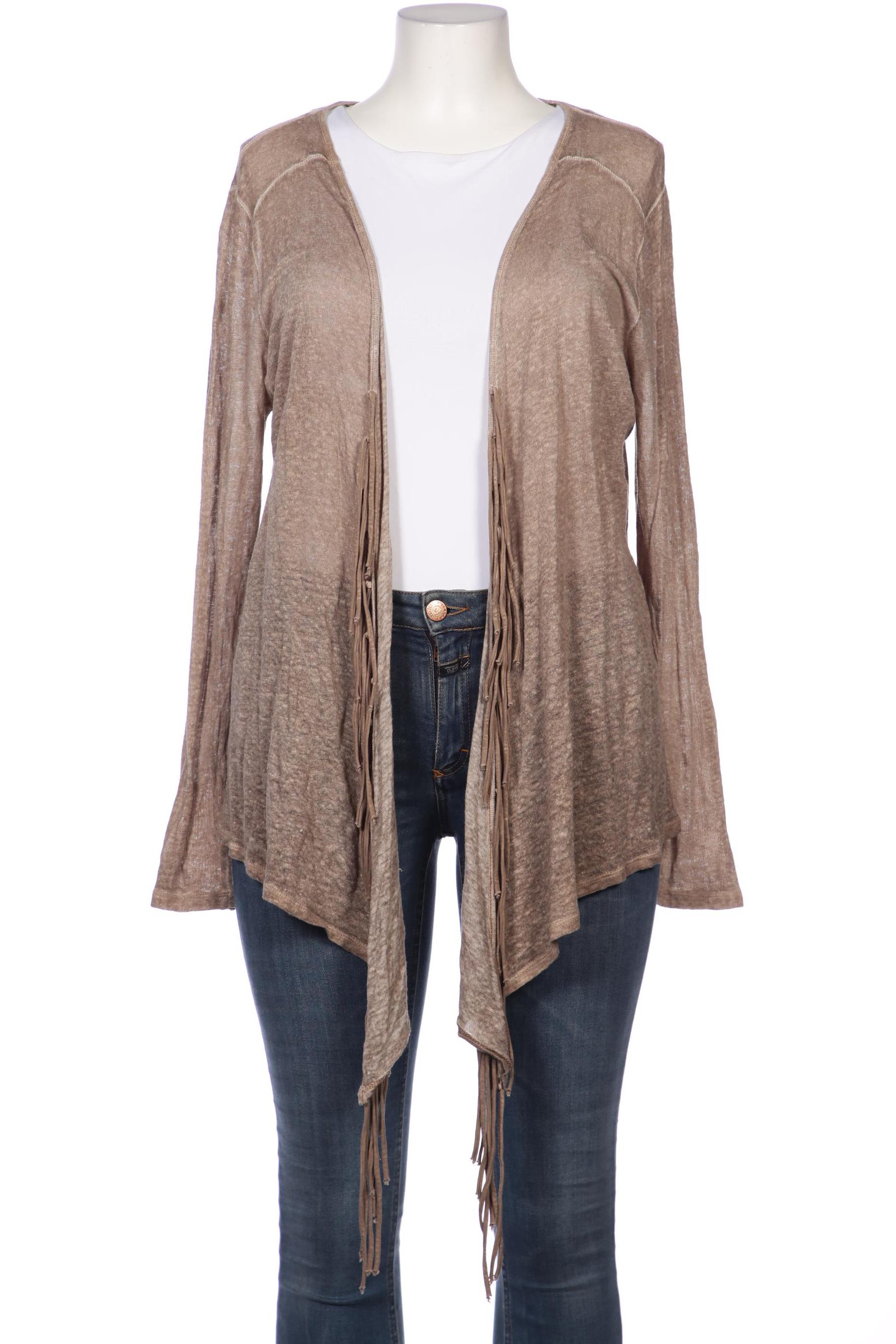 

monari Damen Strickjacke, beige, Gr. 44