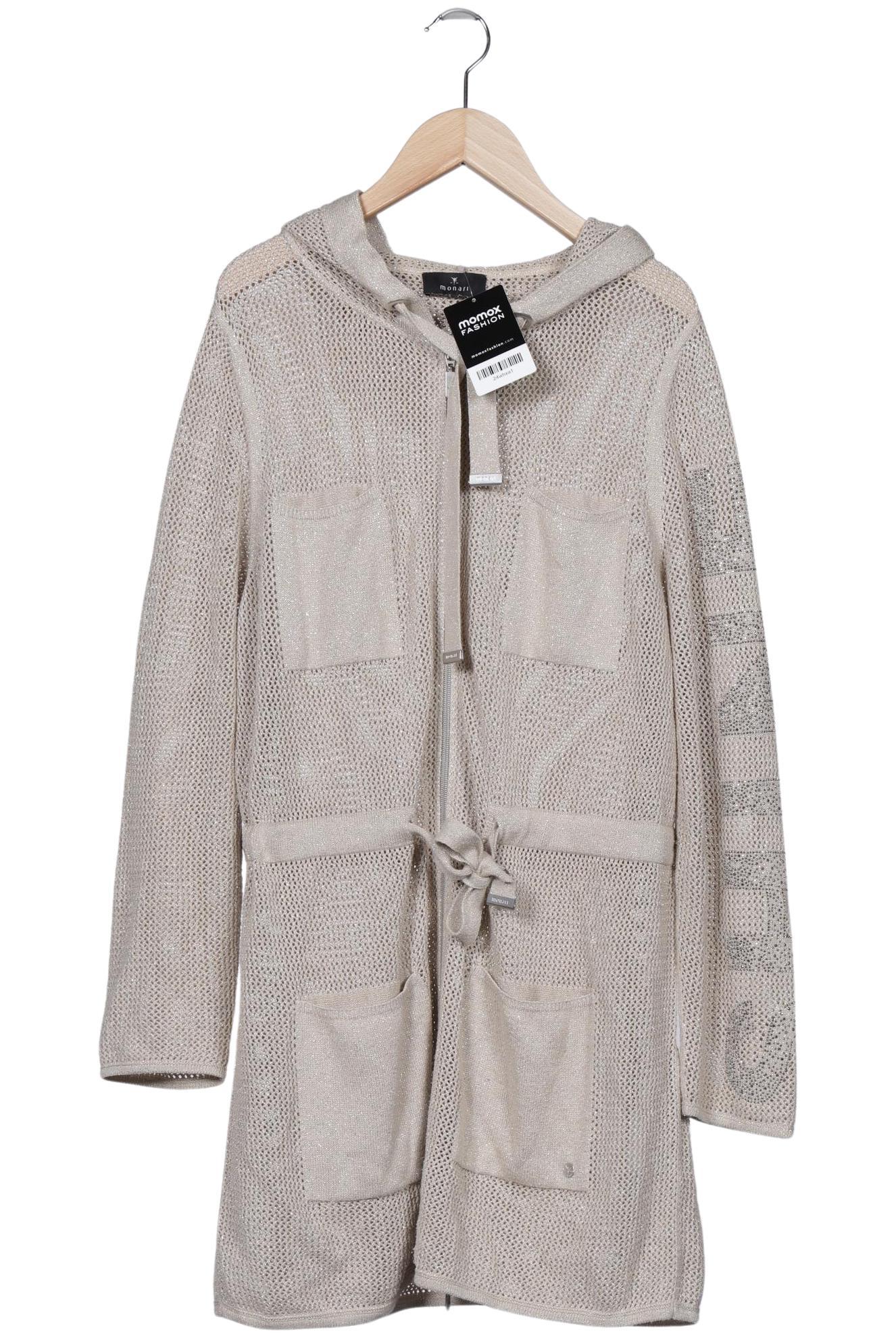 

monari Damen Strickjacke, beige, Gr. 44