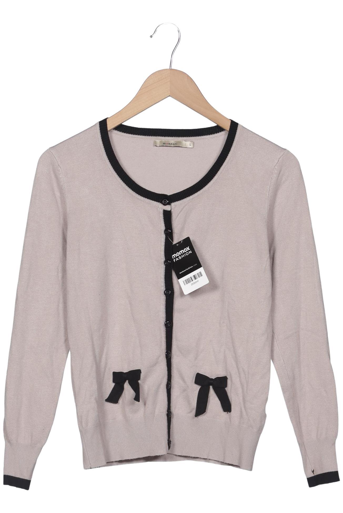 

monari Damen Strickjacke, beige, Gr. 42