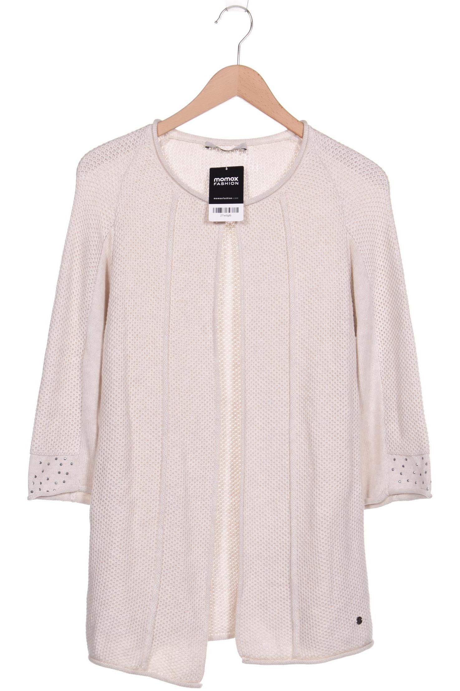 

monari Damen Strickjacke, cremeweiß