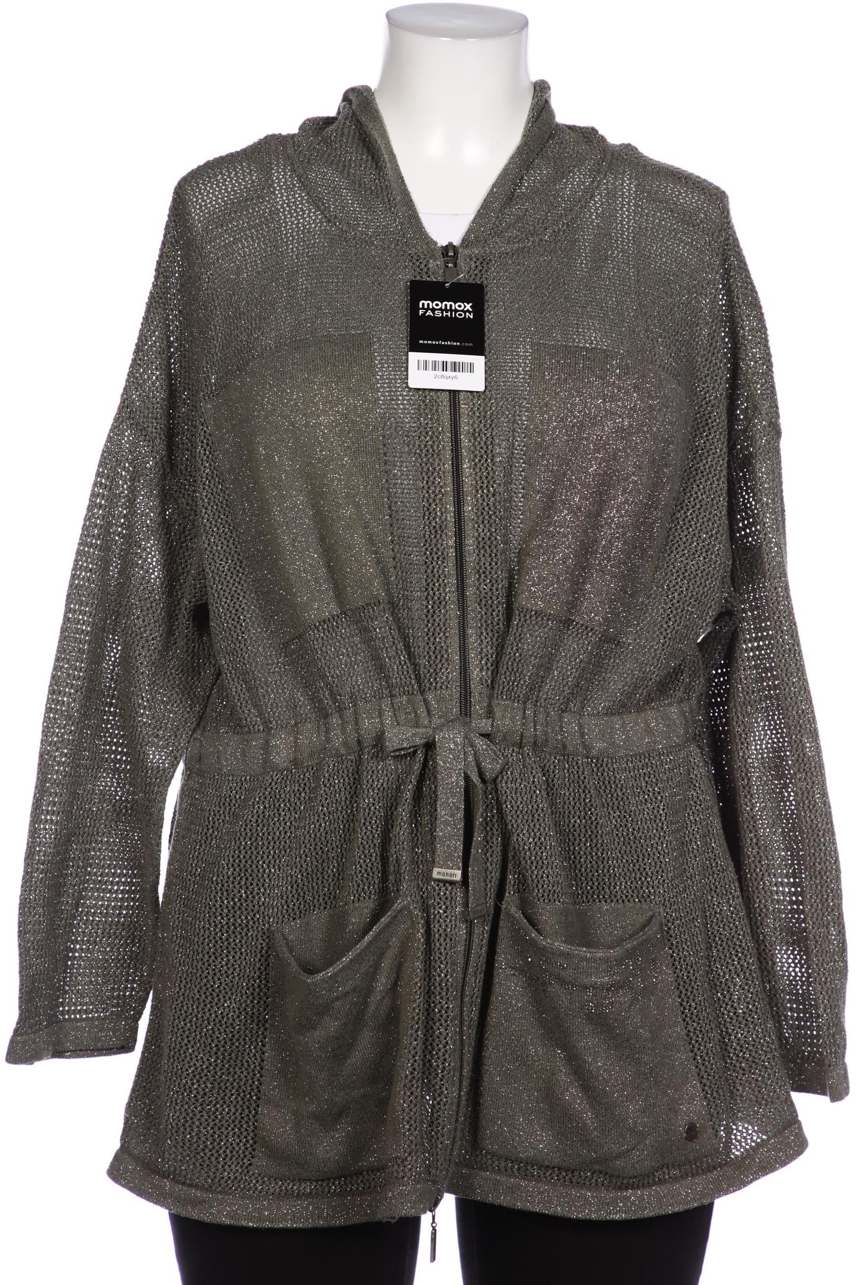 

monari Damen Strickjacke, grün, Gr. 46